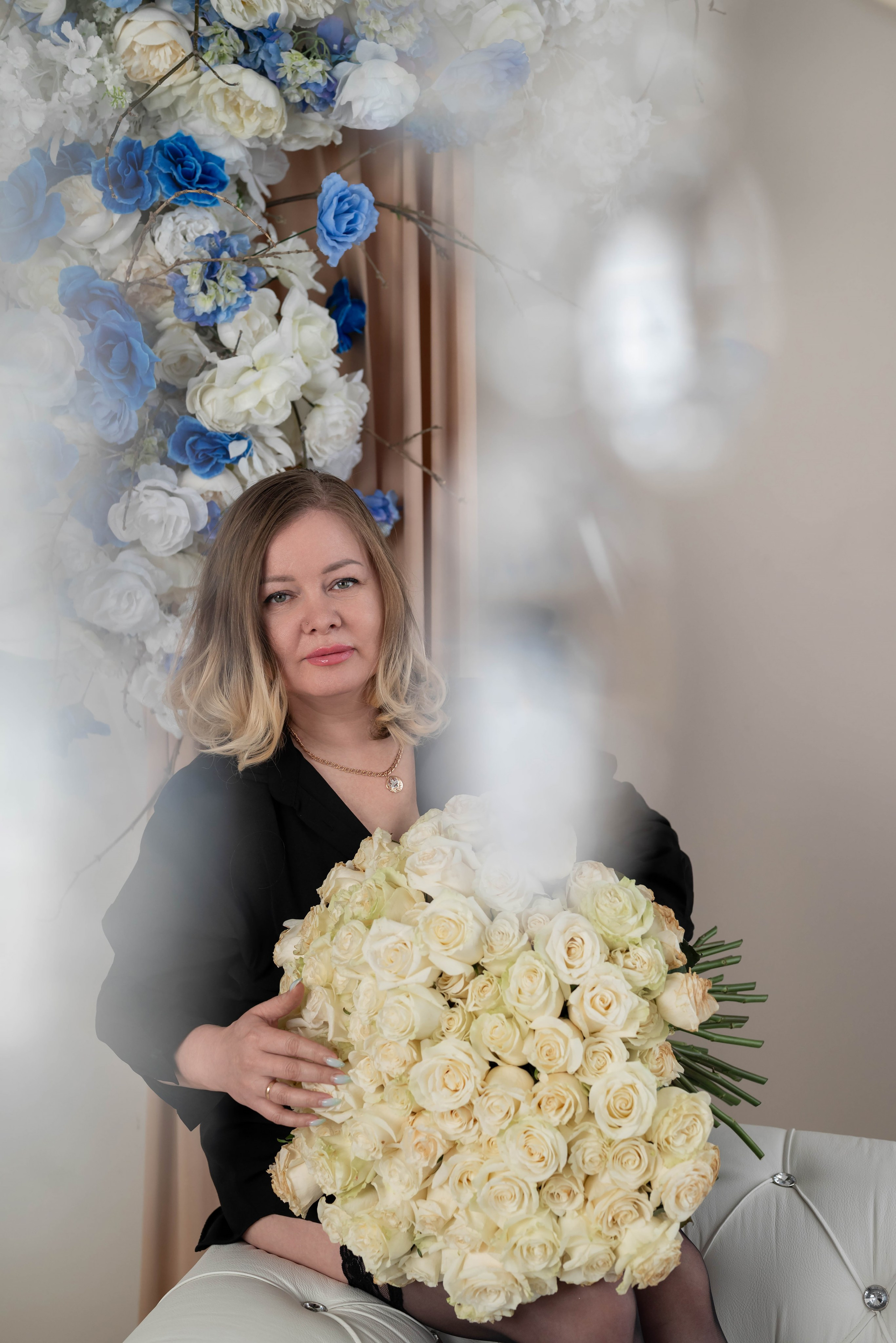 Фотопроект 101 белая роза 2026 год. Фотограф в городе Салават