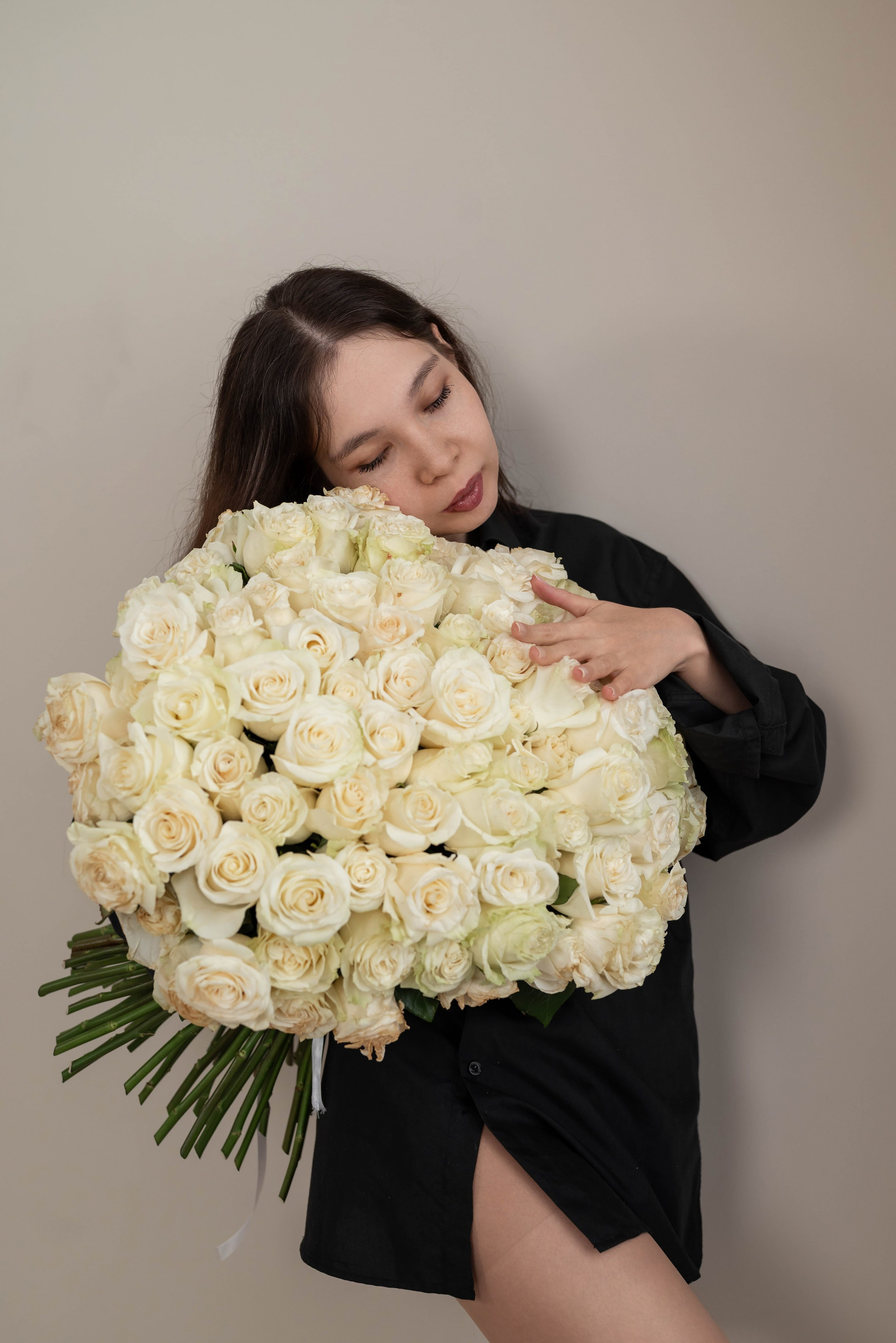 Фотопроект 101 белая роза 2026 год. Фотограф в городе Салават