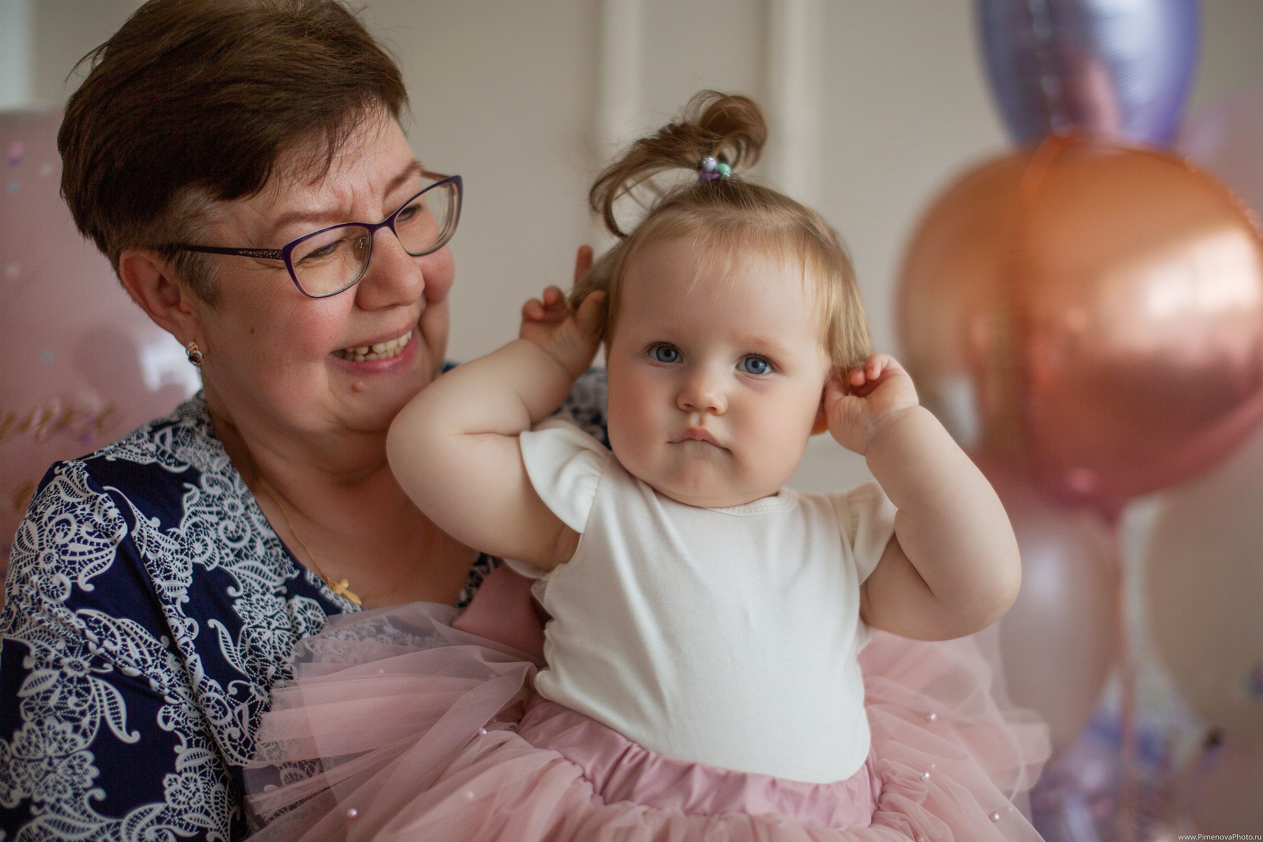 День Рождения Ксении, 1 год. Семейный и детский фотограф в Петрозаводске