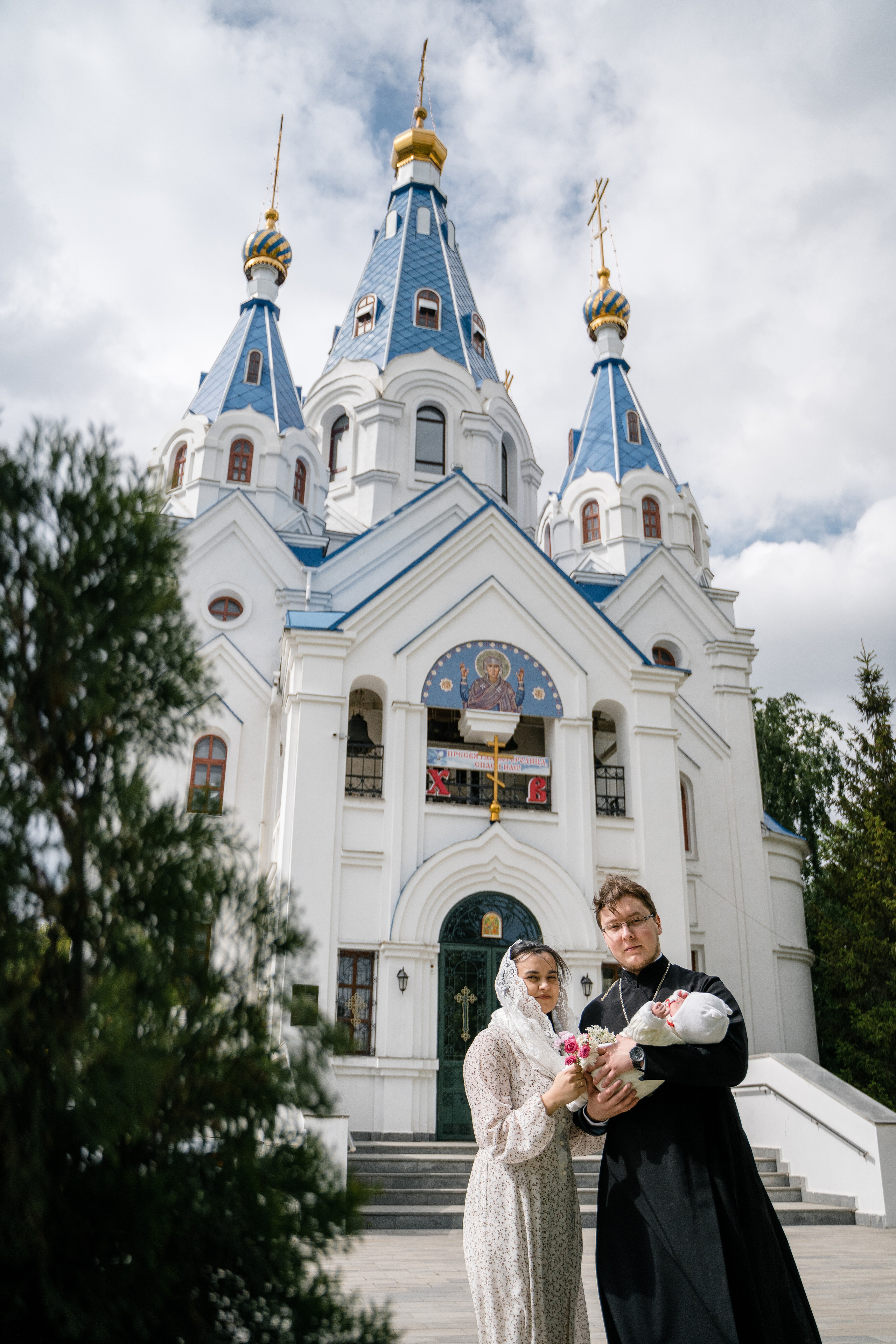 Крещение в храме Рождества Пресвятой Богородицы. Katya Schou
