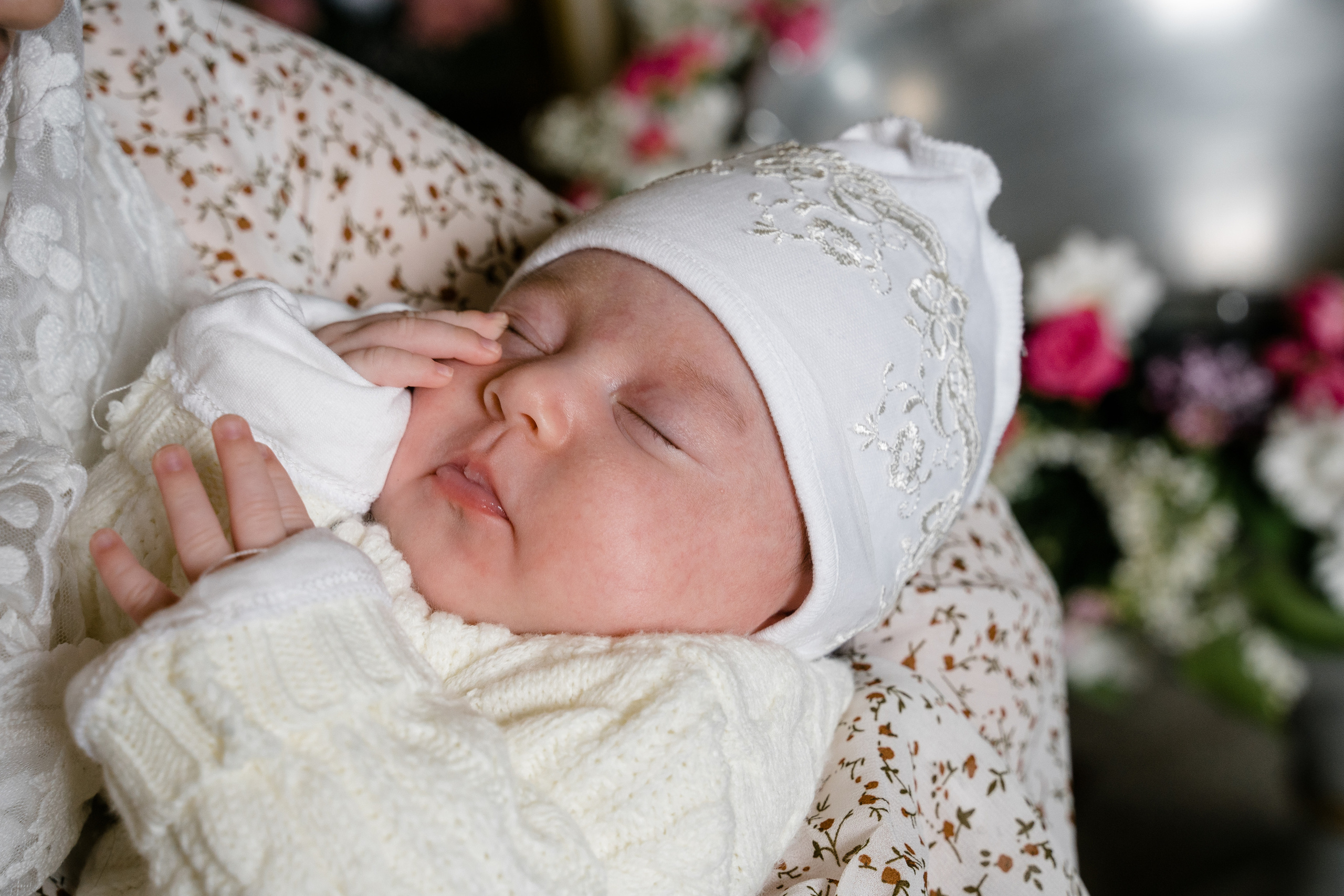 Крещение в храме Рождества Пресвятой Богородицы. Katya Schou