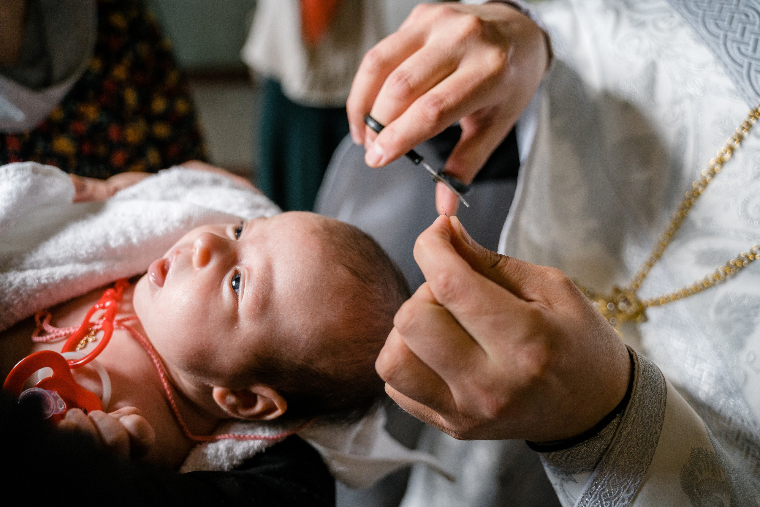 Крещение в храме Рождества Пресвятой Богородицы. Katya Schou
