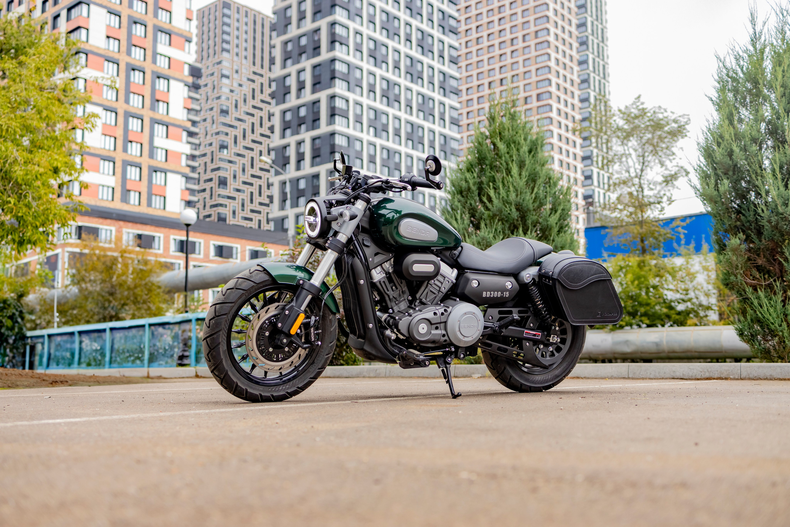 Съемка для журнала мотоцикл Benda Chinchilla. Репортажный, семейный и студийный фотограф в Москве Демин Алексей