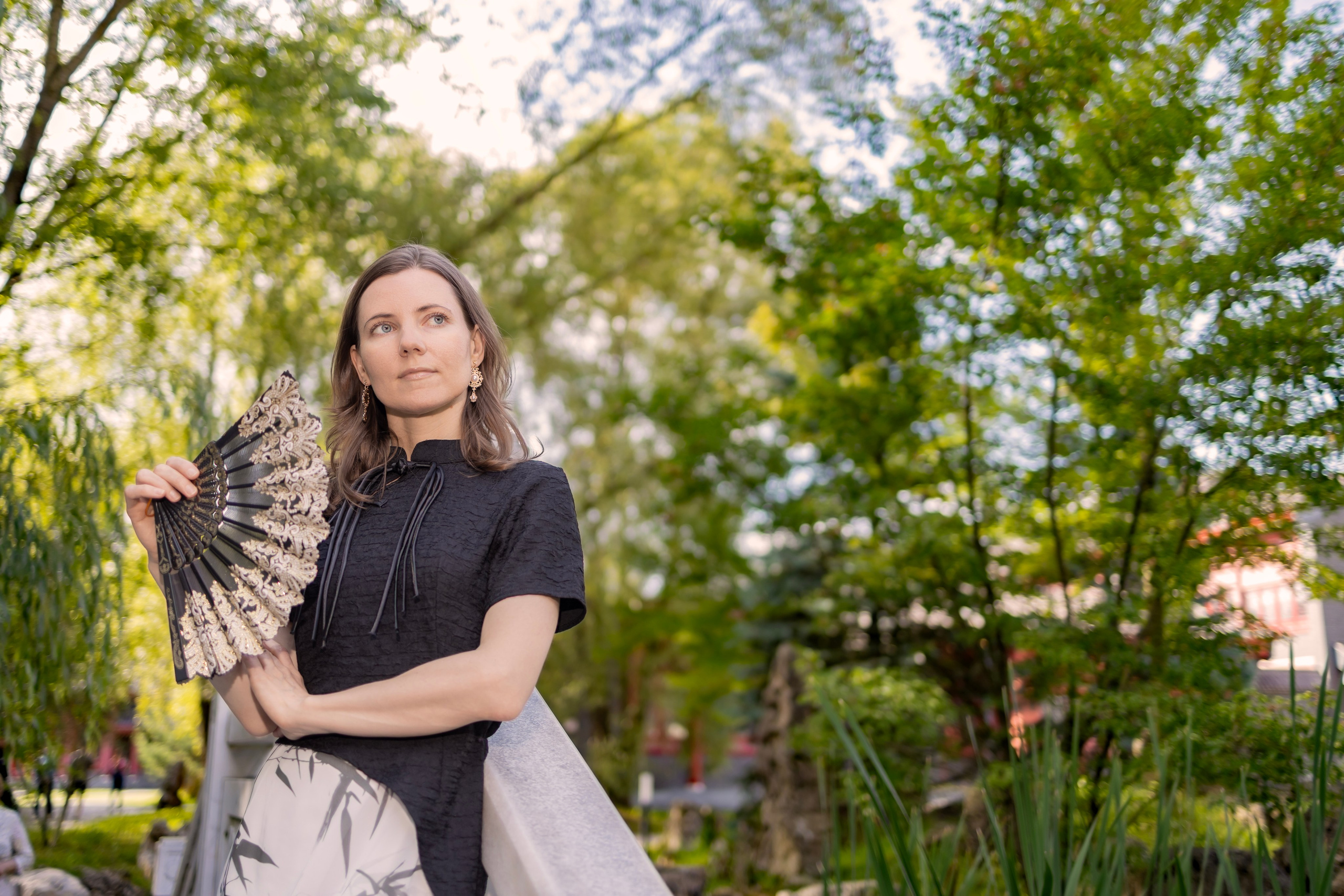 Фотосессия в парке Хуамин: восточная сказка в центре Москвы. Репортажный, семейный и студийный фотограф в Москве Демин Алексей