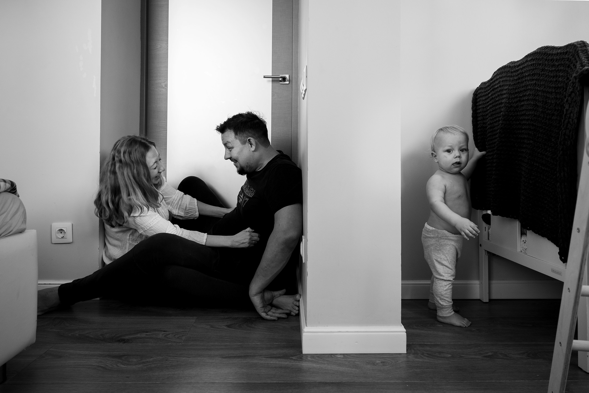 Семья Оли и Владимира (съемка в квартире). Екатерина Мишина творческий фотограф в Самаре