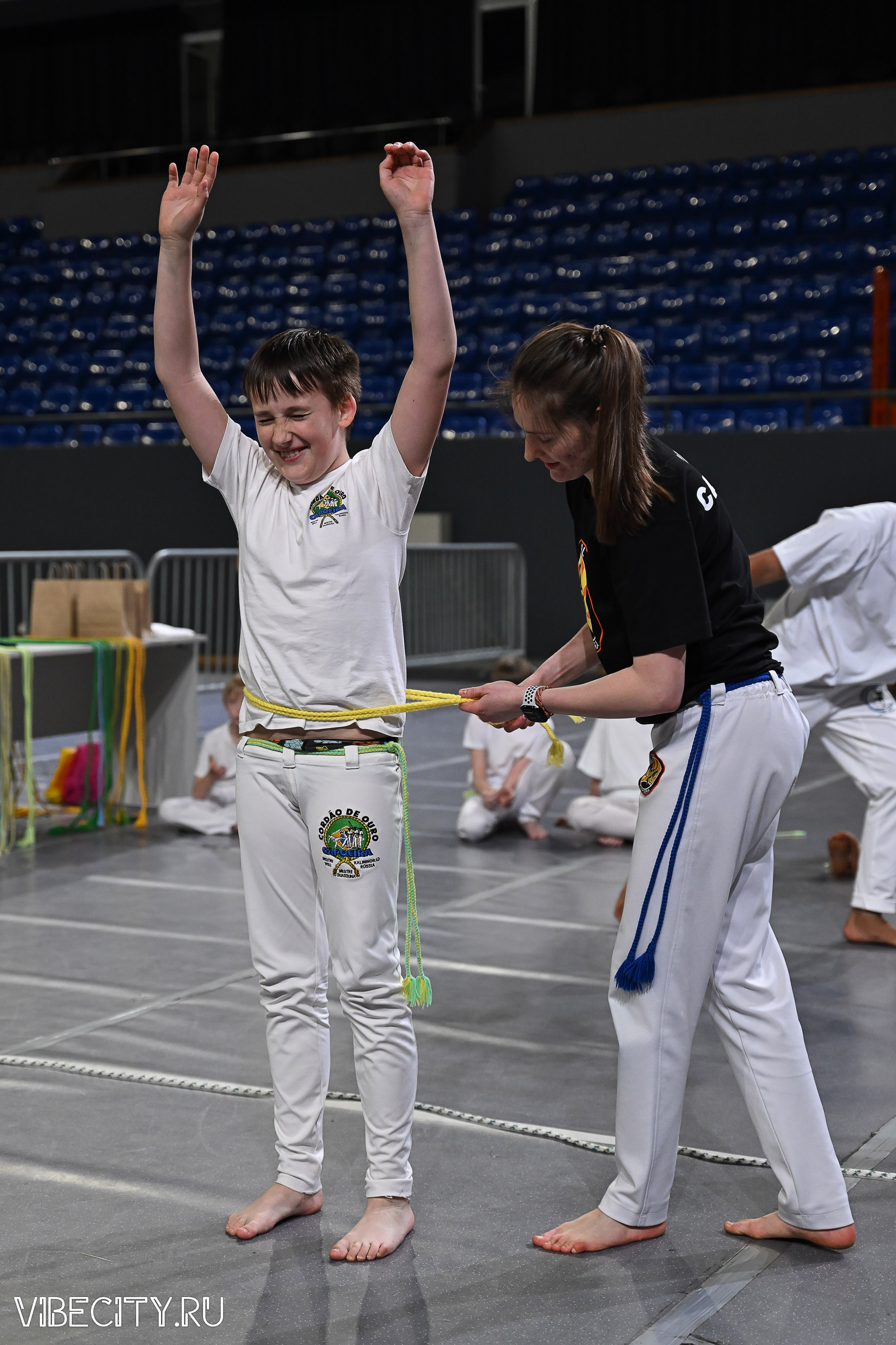 Капоэйра. Вручение поясов. VIBECITY.RU Вайб Сити Ру Фоторепортажи Фотоотчеты Калининград