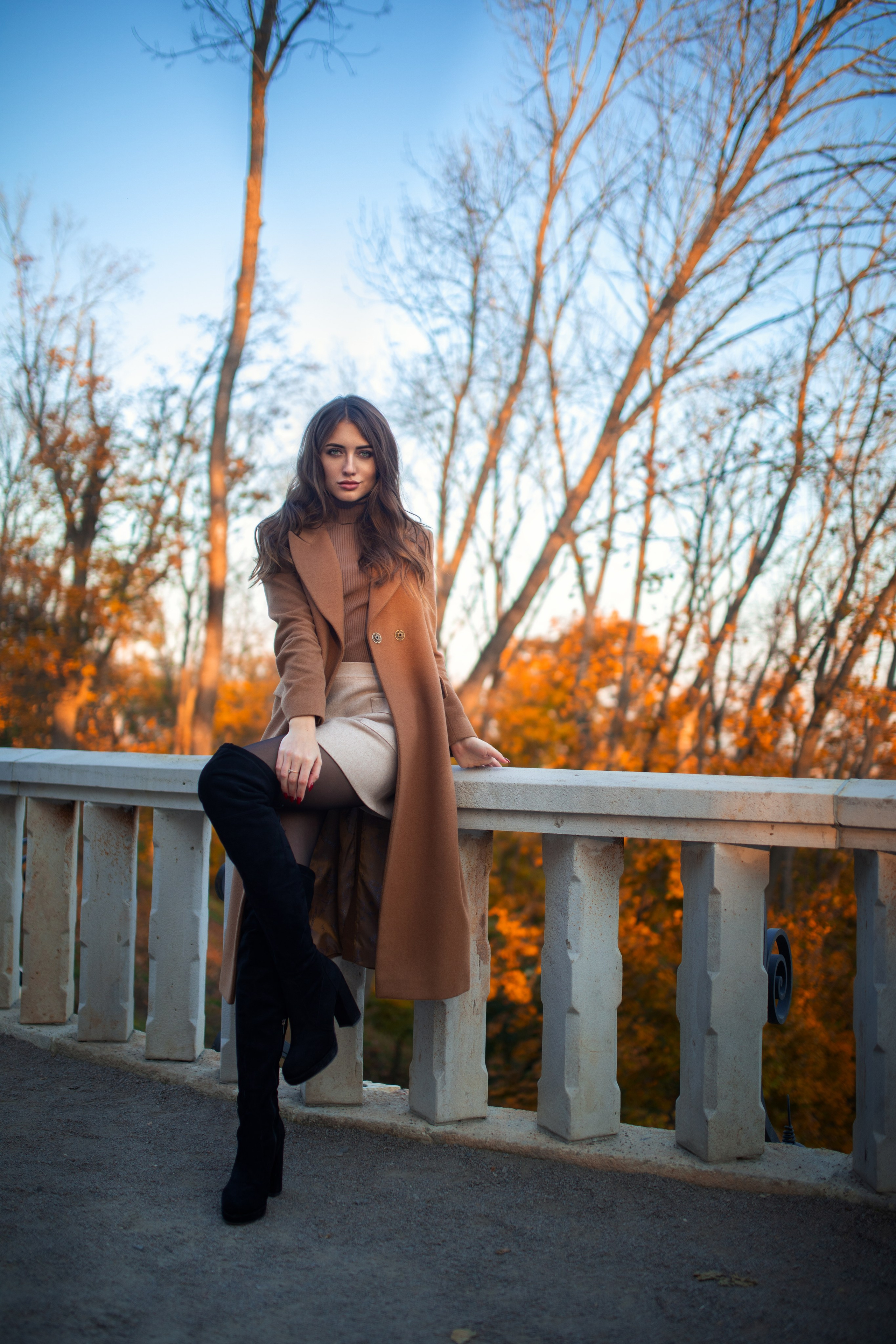 Осенняя съемка с Анастасией на природе в формате для «себя»