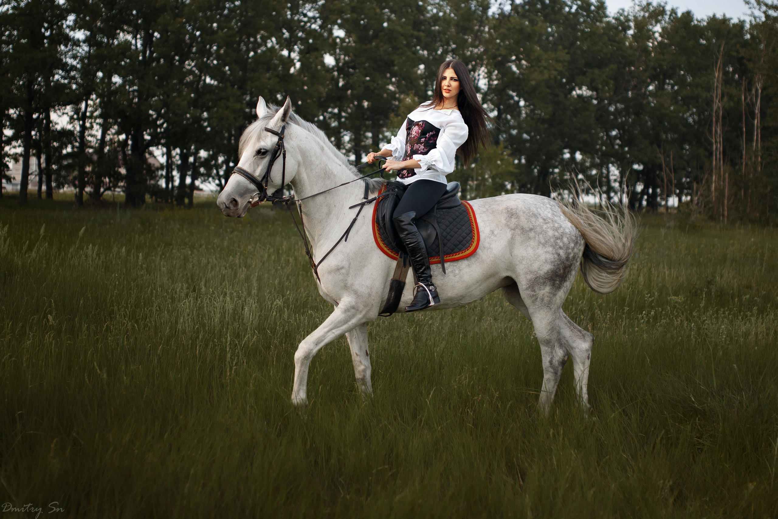 Конная фотосессия на природе с Кристиной для «себя»