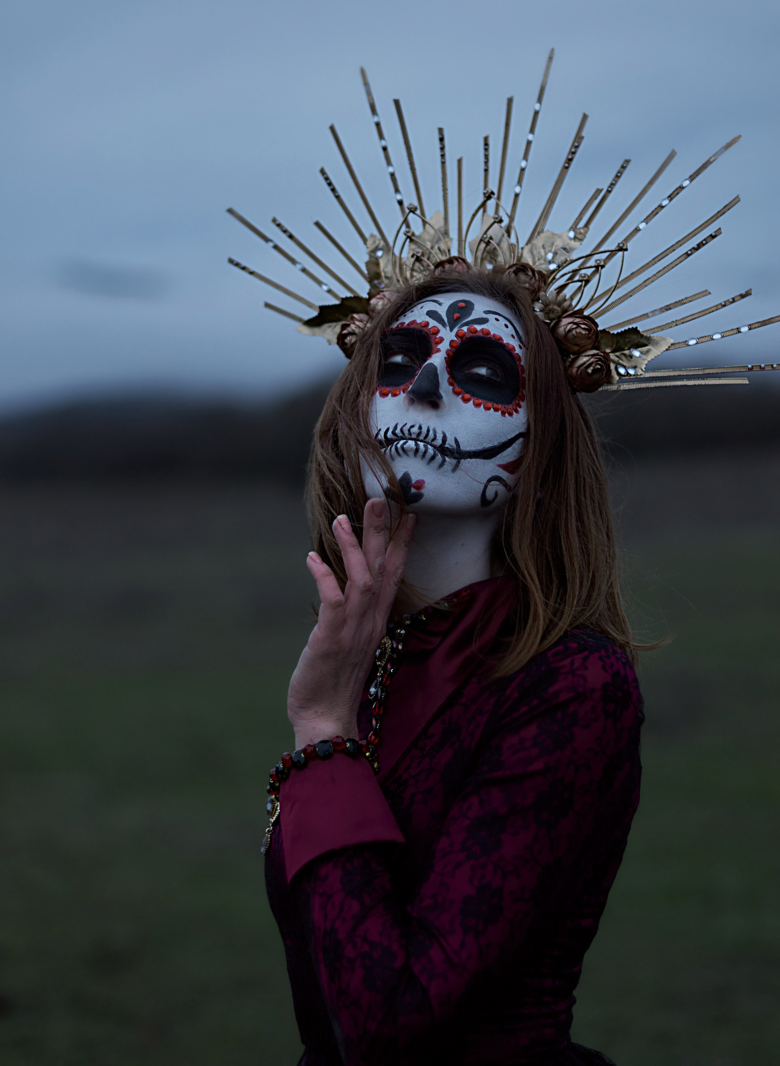Фотосессия в стиле праздника El Día de Muertos. Фотограф в Севастополе