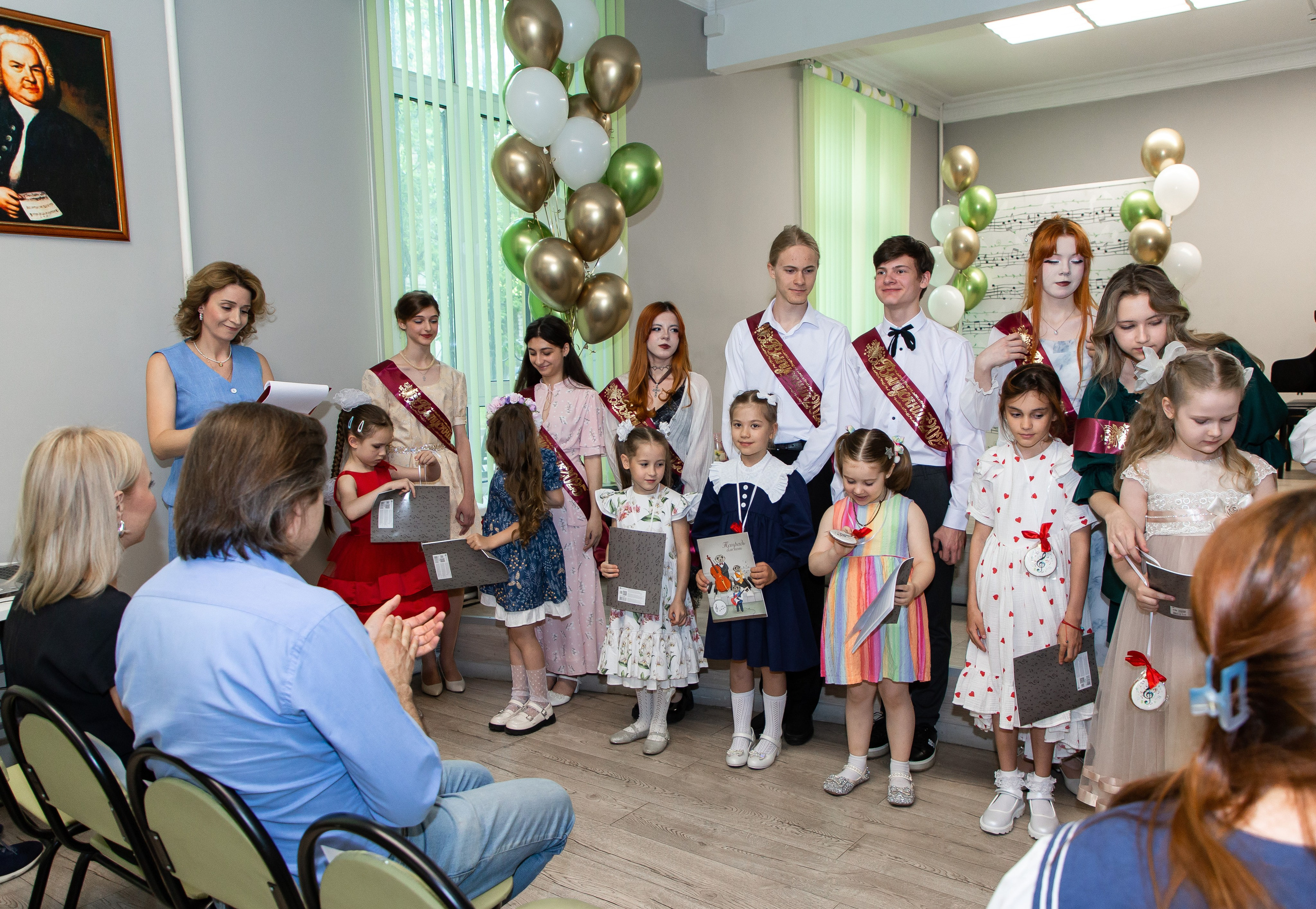 Выпускной в детской музыкальной школе им Н. П. Будашкина. Репортажный фотограф в Москве