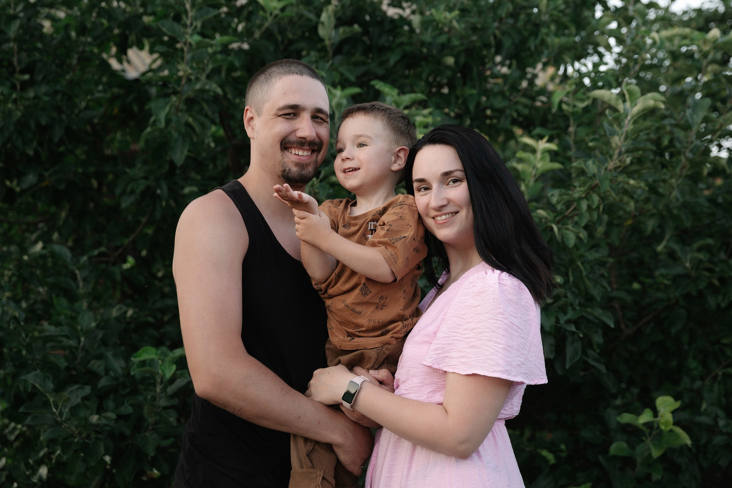 Ваня, Аня и Стёпа. Фотограф Любовь Щербинина