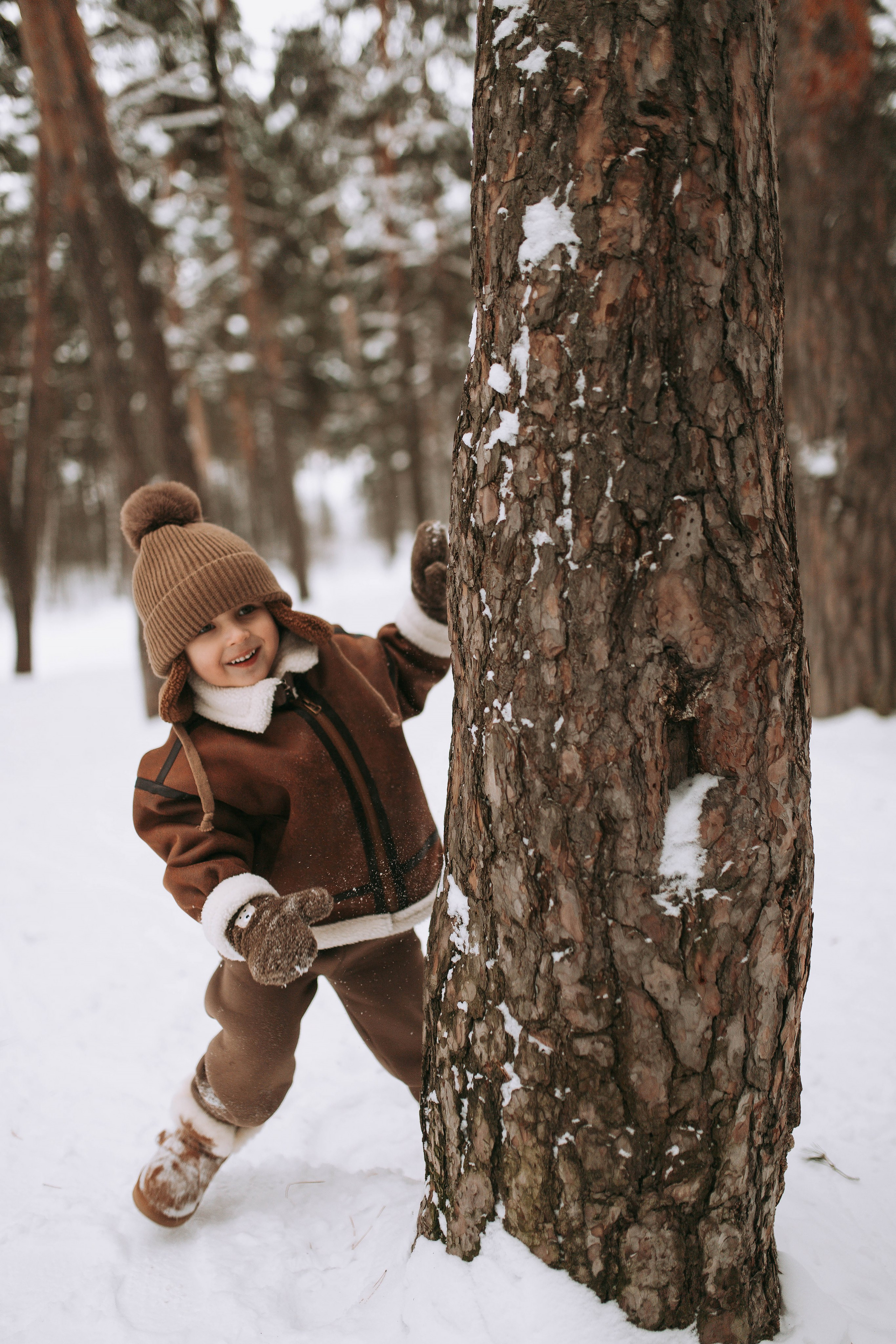 Зимняя прогулка по лесу. Свадебный и семейный фотограф в Нижнем Новгороде