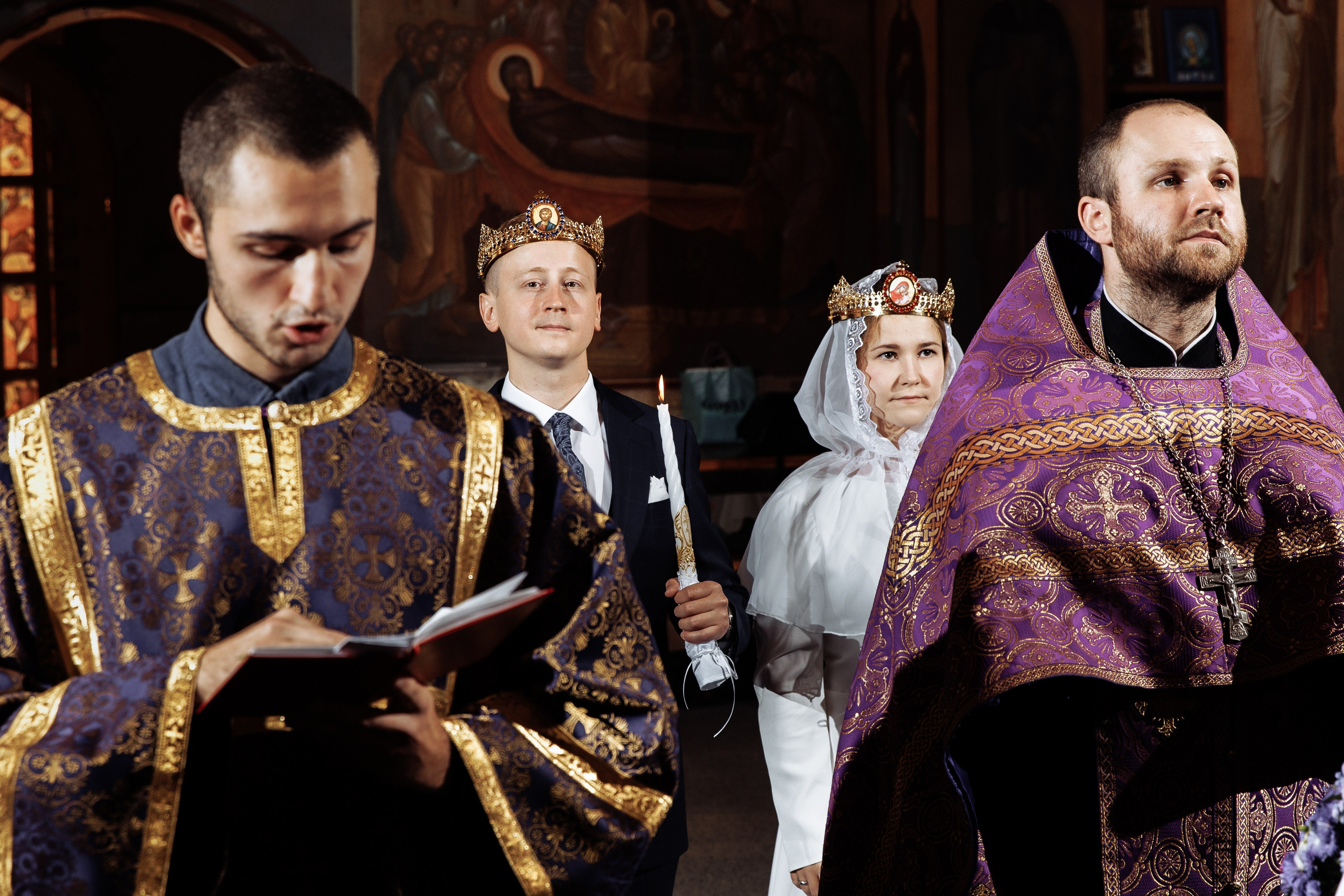 Венчание. Семейный фотограф на крещение и венчание