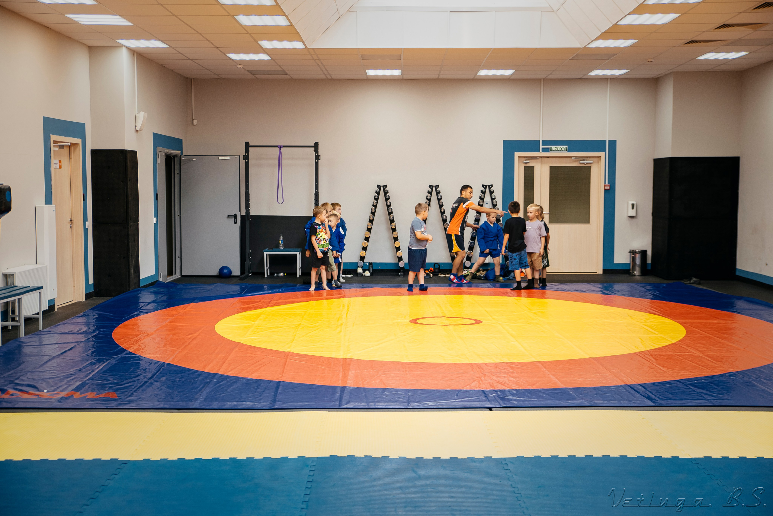 Самбо (тренировка). Фотограф в Ветлуге Сергей Белов (VETLUGA B.S.)