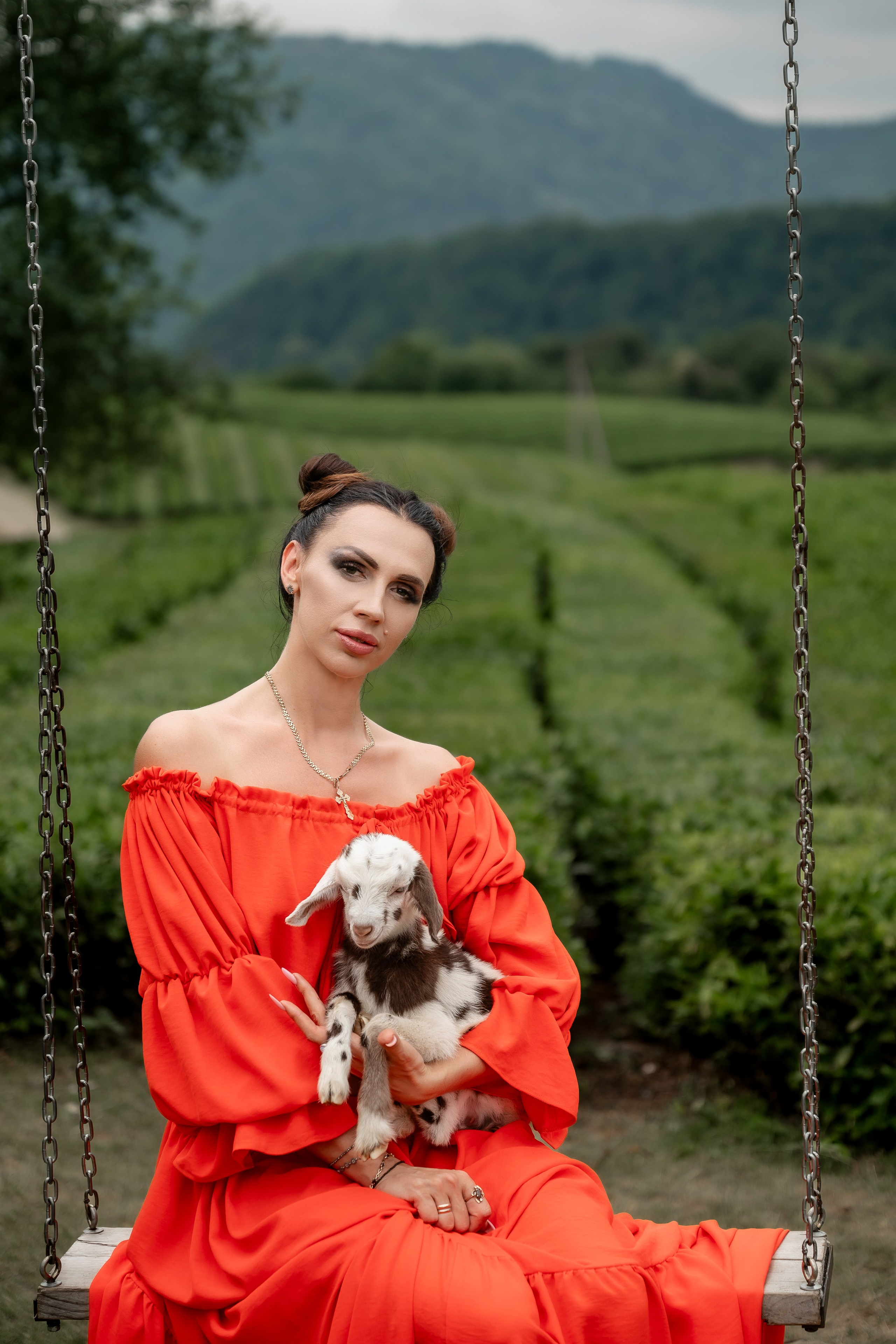 Леся чайные плантации. Наталья Слесаренко фотограф в Сочи