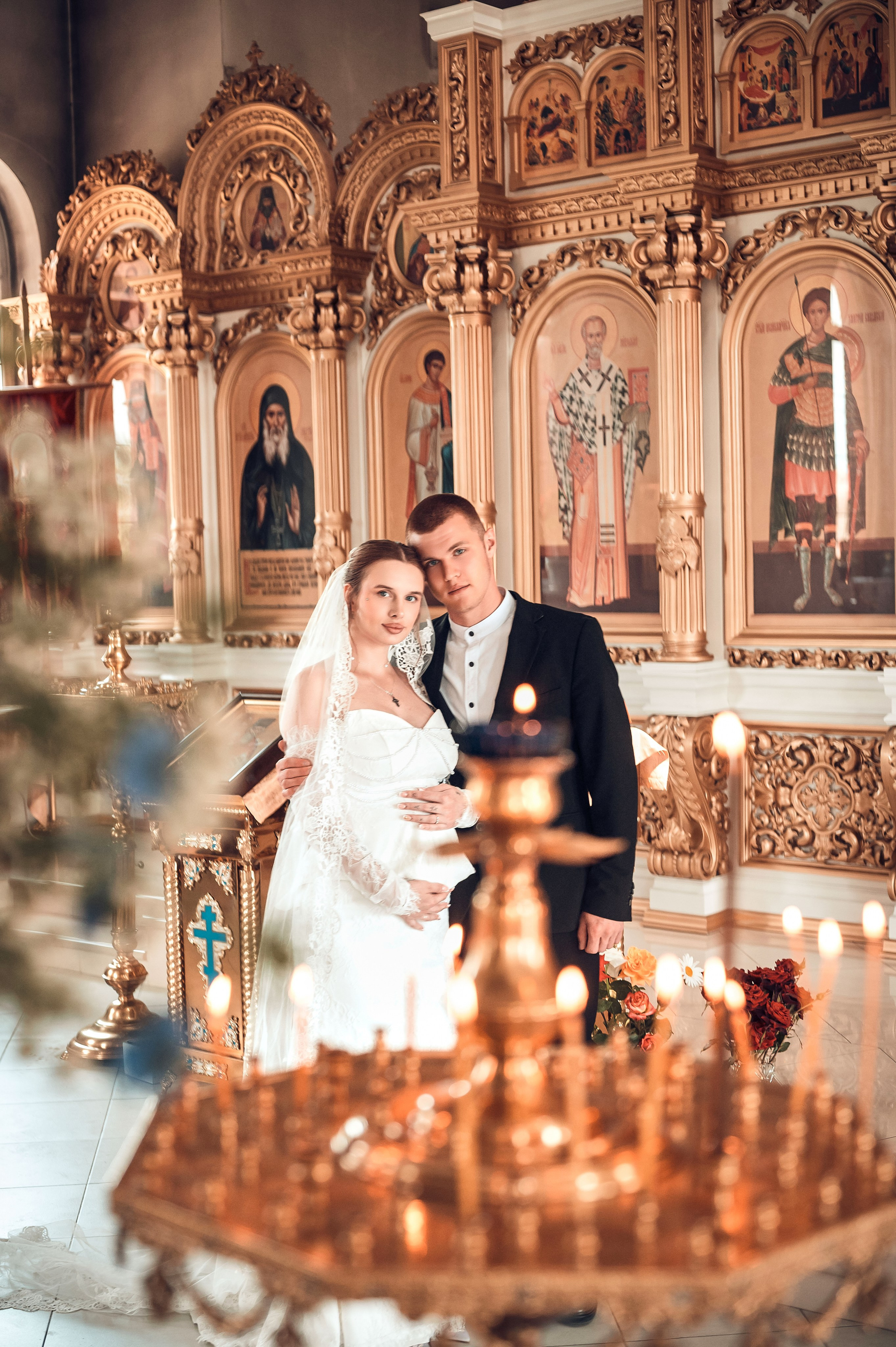 Таинство Венчания Владислава и Алины Свято-Георгиевском храм. пгт Афипский. Фотограф на Таинство Венчания и Крещения в Краснодаре Абрамова Людмила