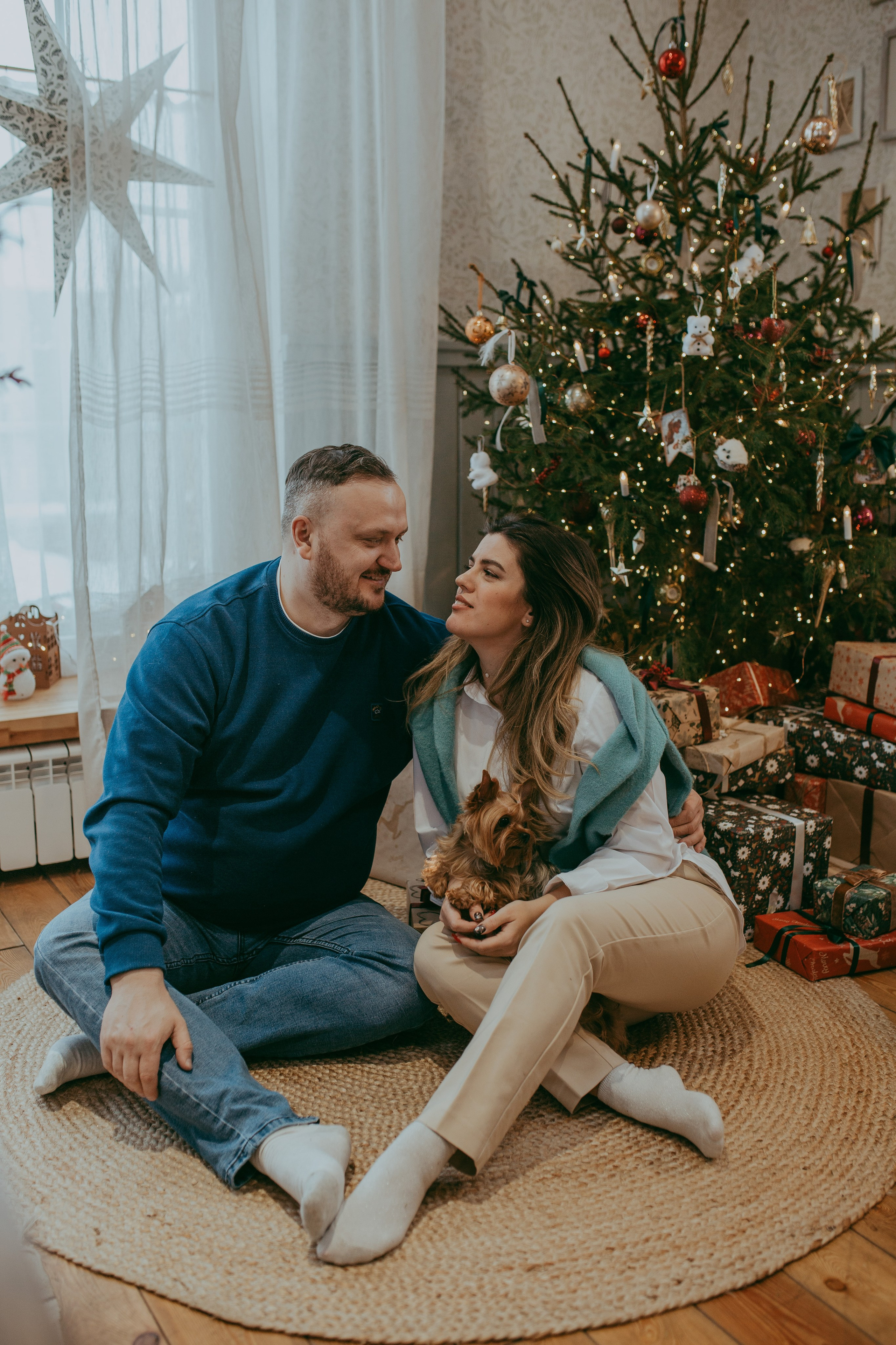 Дача Новый Год. Семейный фотограф Санкт-Петербург Елена Корытцева