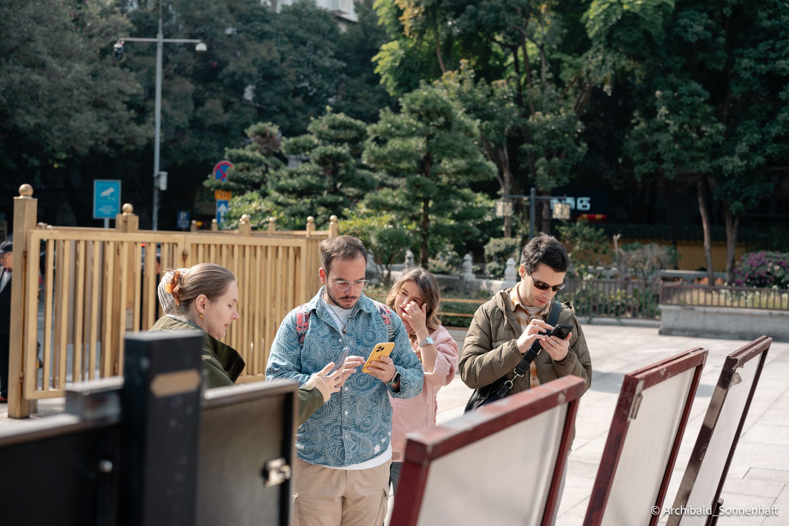 Yuexiu district in Guangzhou. Photographer in Guangzhou, China. Archibald Sonnenhaft