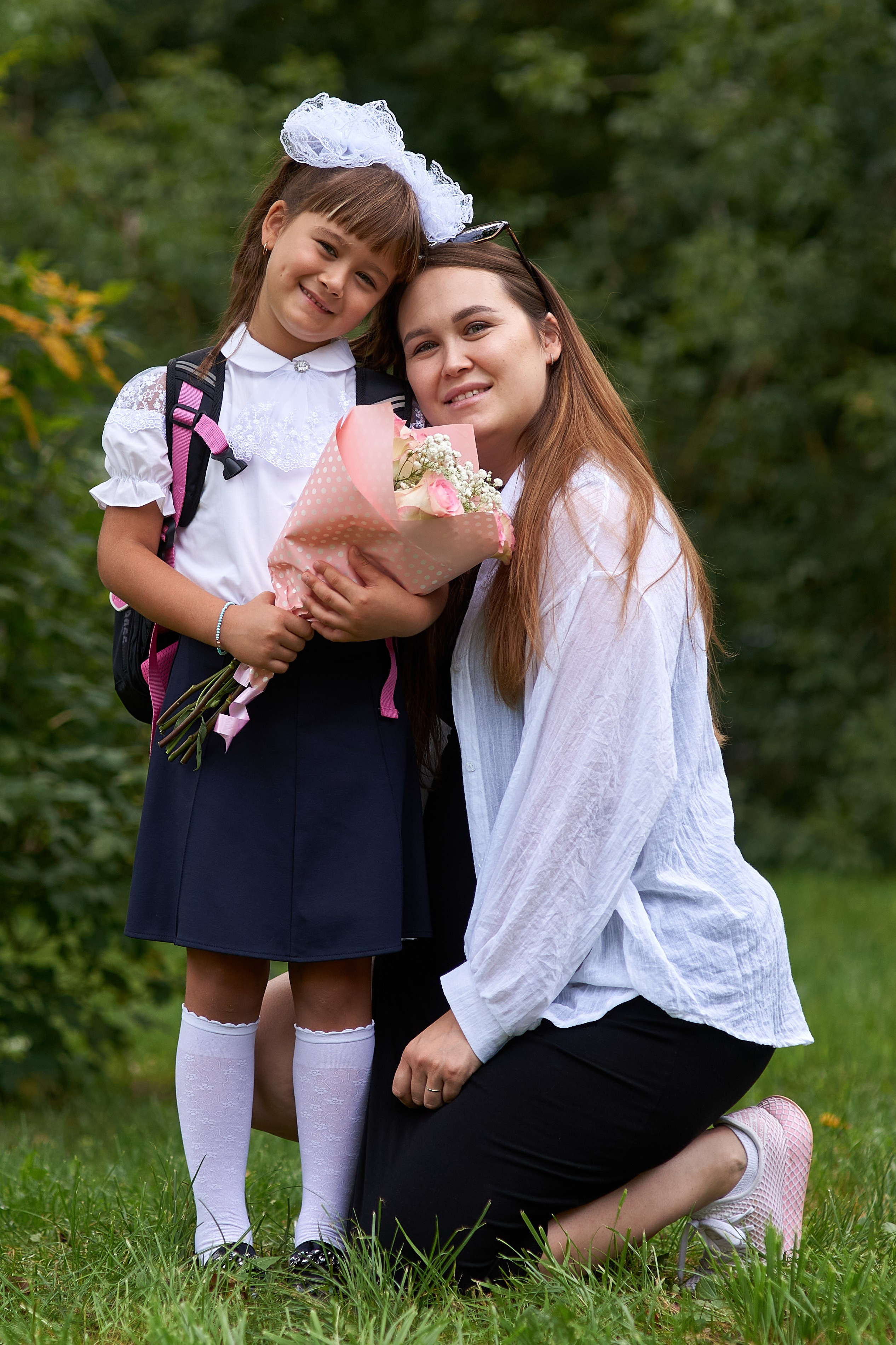 1 класс в День Знаний. Фотограф Владимир Артамонов