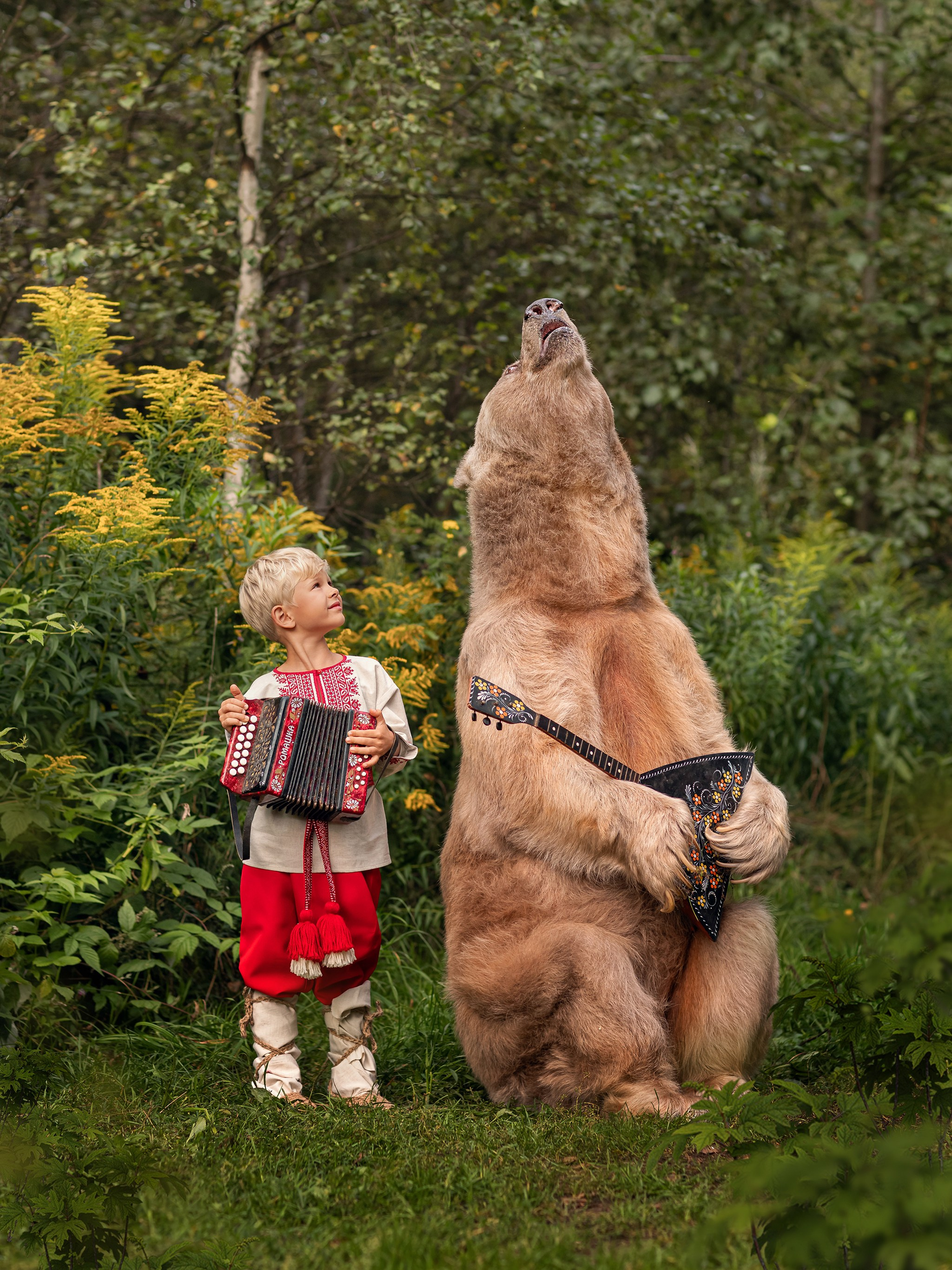 Семейная съемка с животными. Детский и семейный фотограф Елена Михайлова в Москве