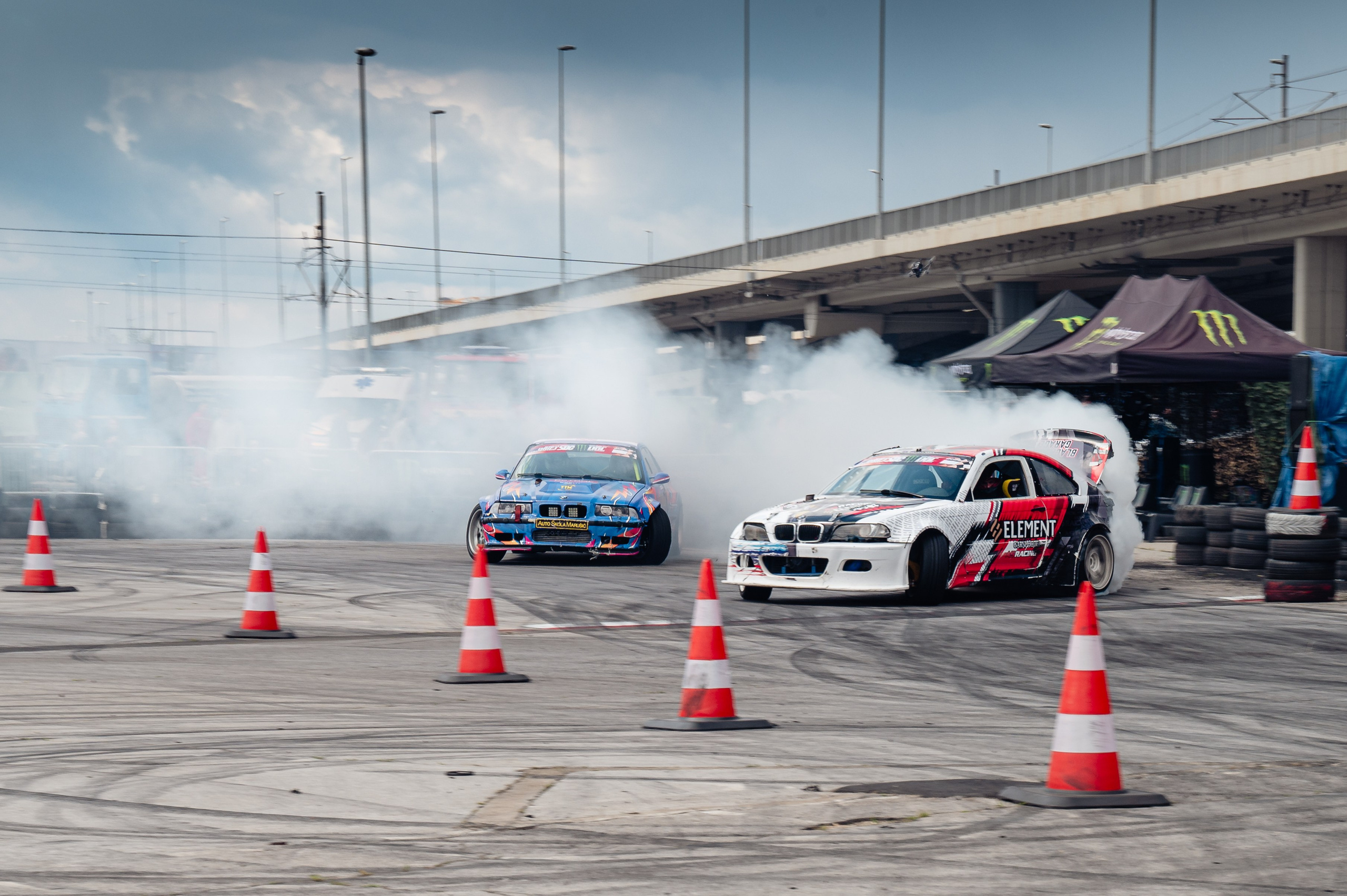 2025 Второй этап Serbian Drift Championship, Белград. Елена Чеснокова спортивный фотограф во Владимире и Белграде