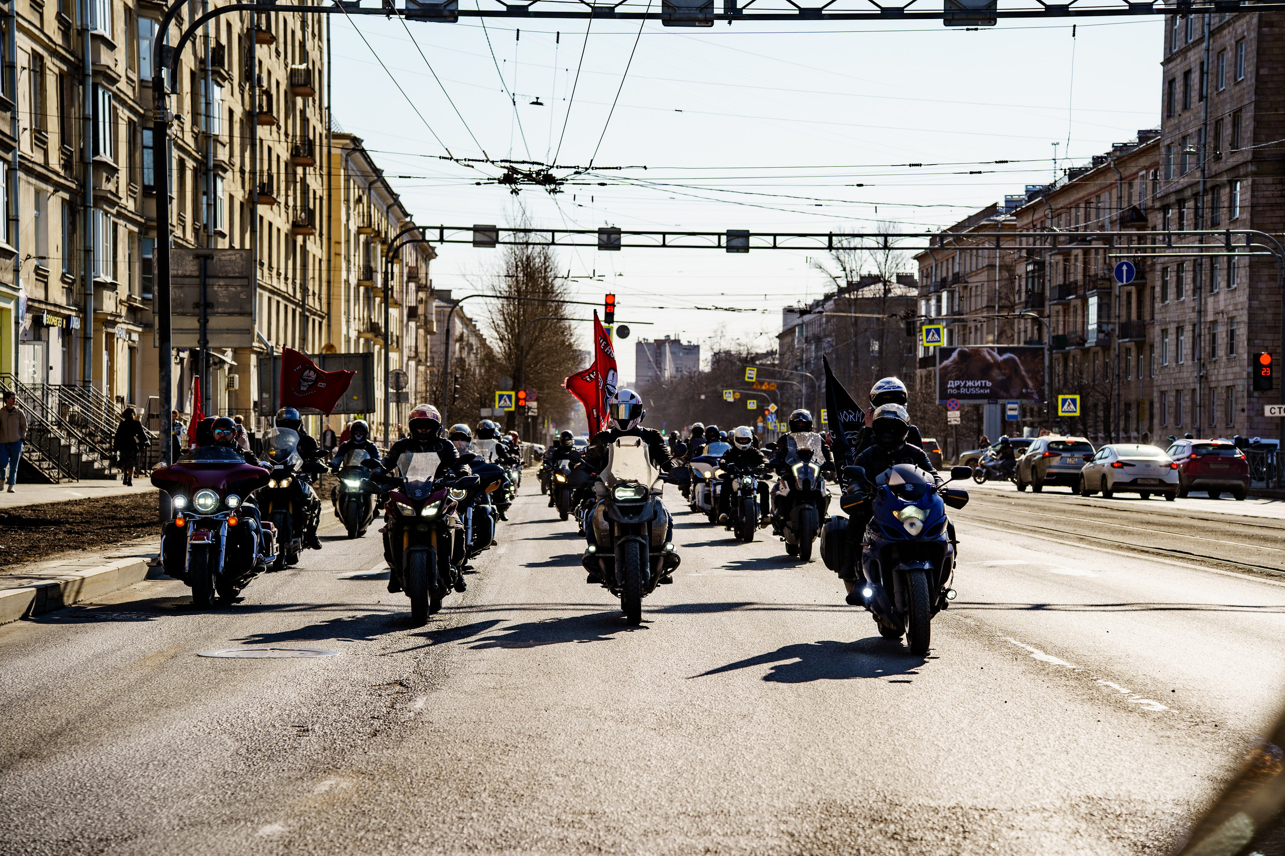 Прохват мотоклуба Norman Riders ч.1. Концертный и репортажный фотограф в Санкт-Петербурге Слава Пахомов