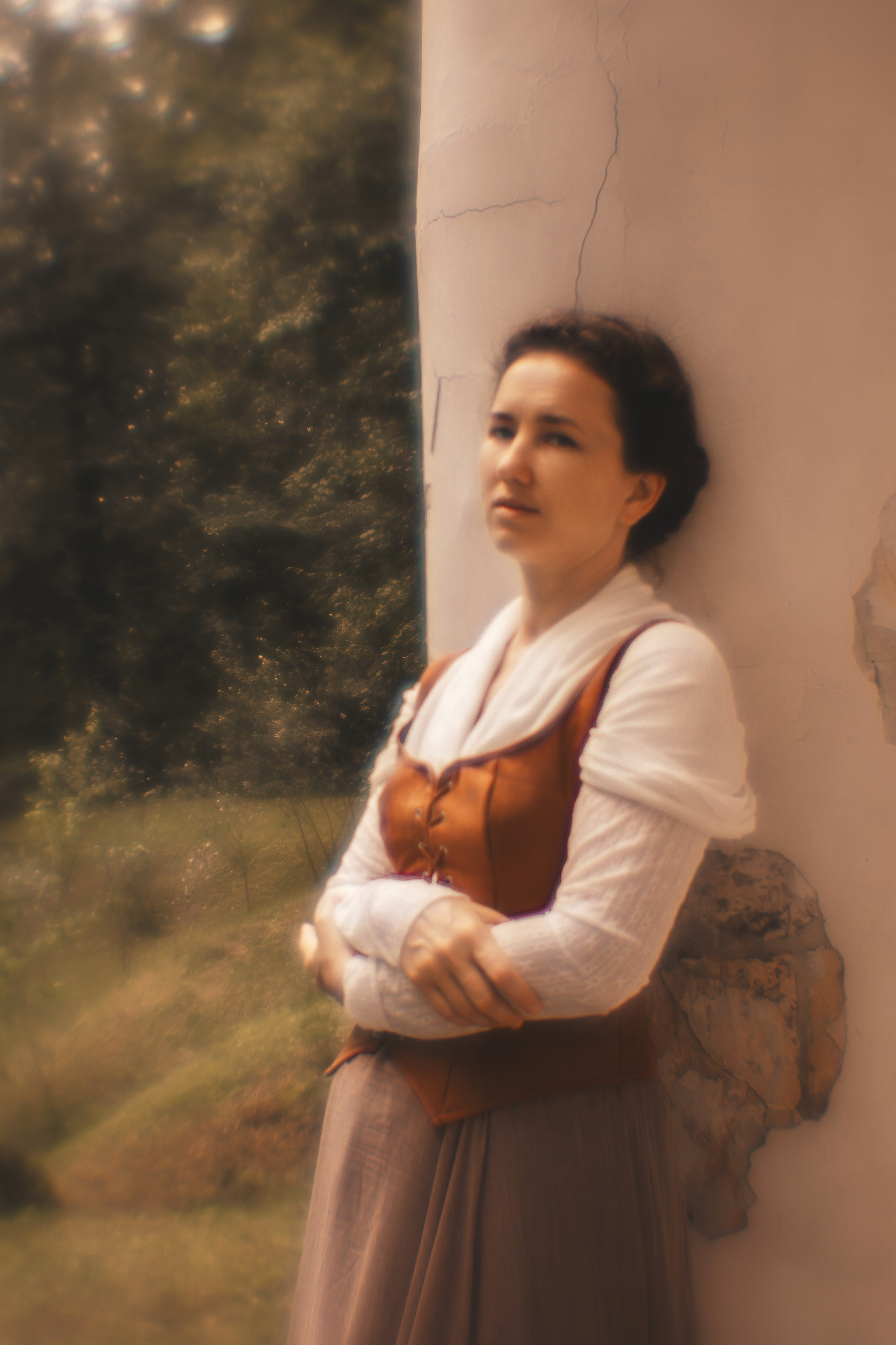 Женский портрет в историческом образе. Семейный и женский фотограф в Москве Надежда Воробьева