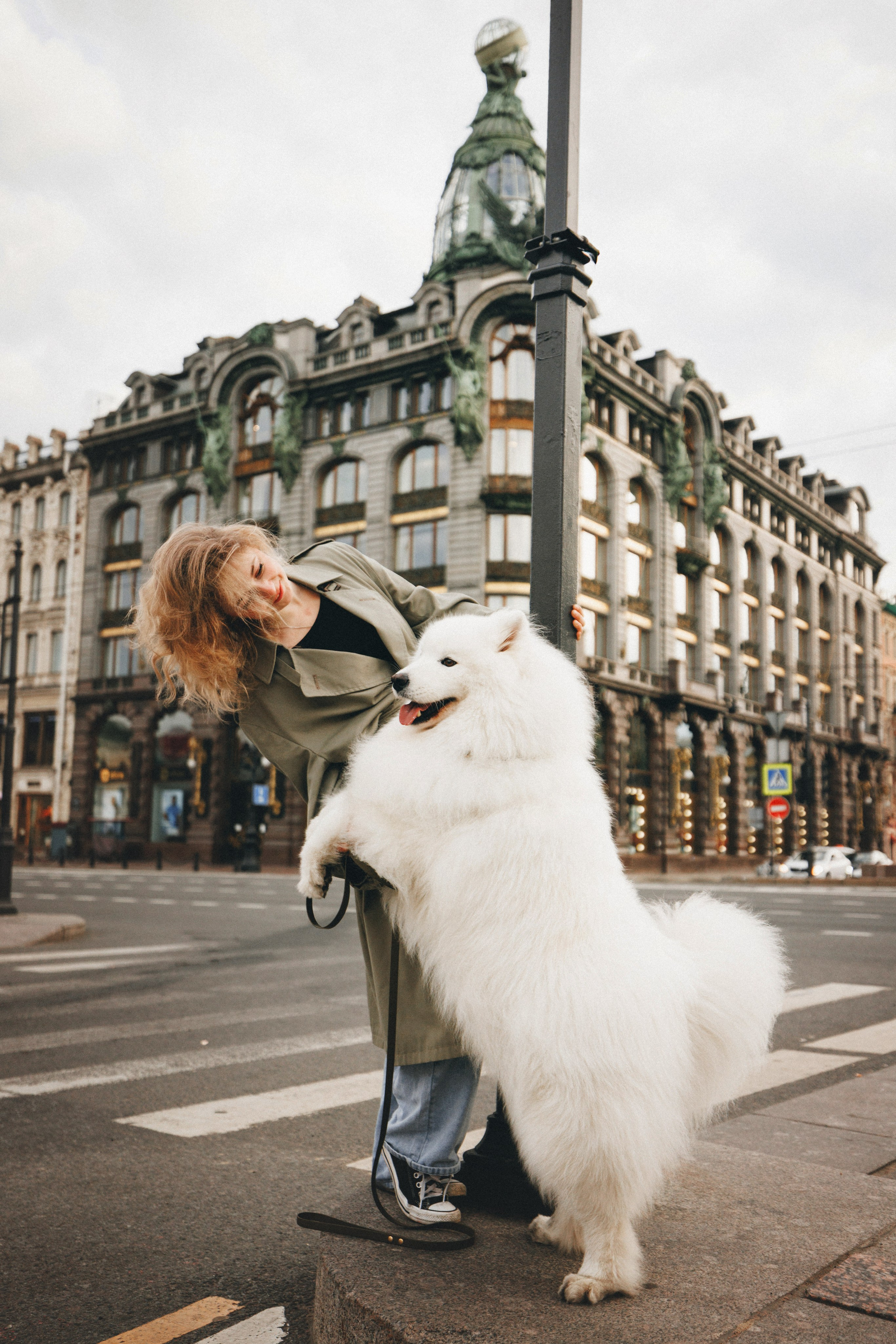 Женя и Цезарь. Фотограф анималист Осипчикова Мария