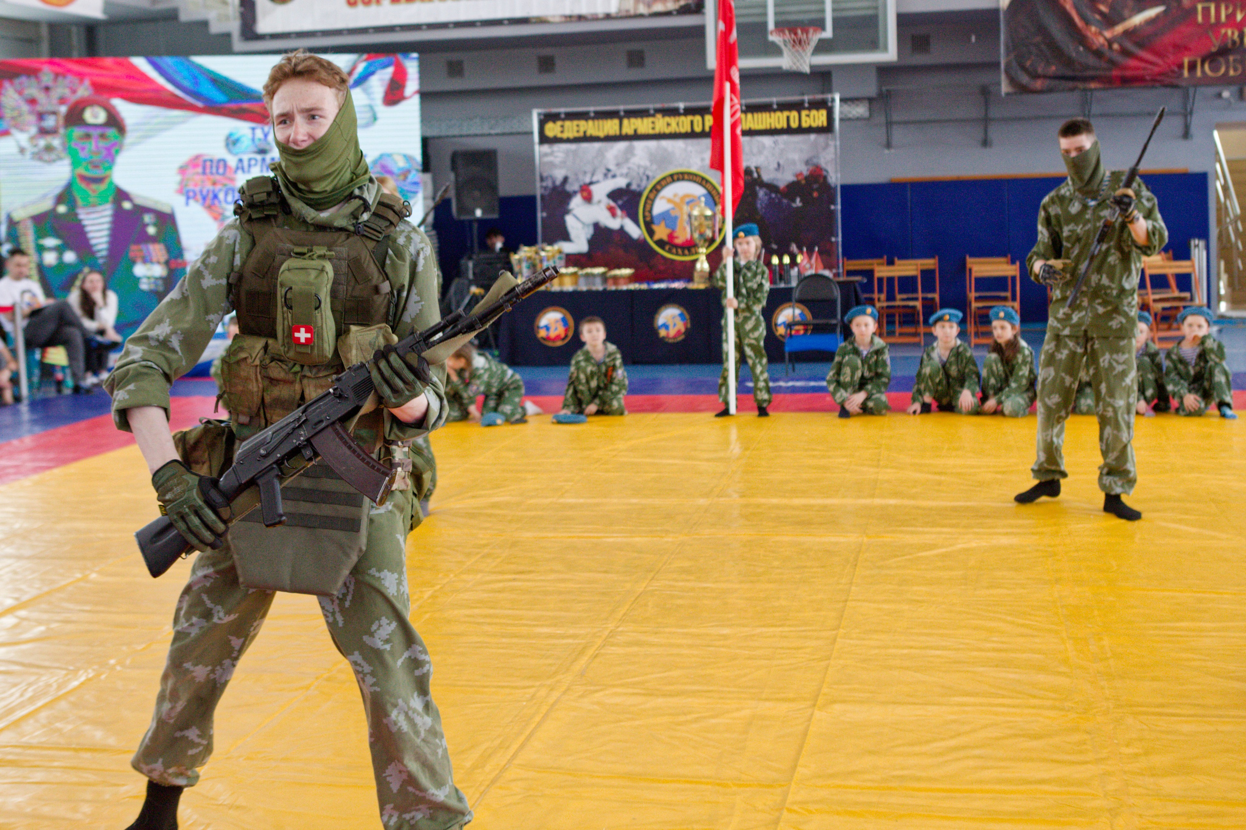 Турнир по армейскому рукопашному бою на кубок Героя России А. Ю. Фомина. Кутузов Евгений Фотограф в Южно-Сахалинске