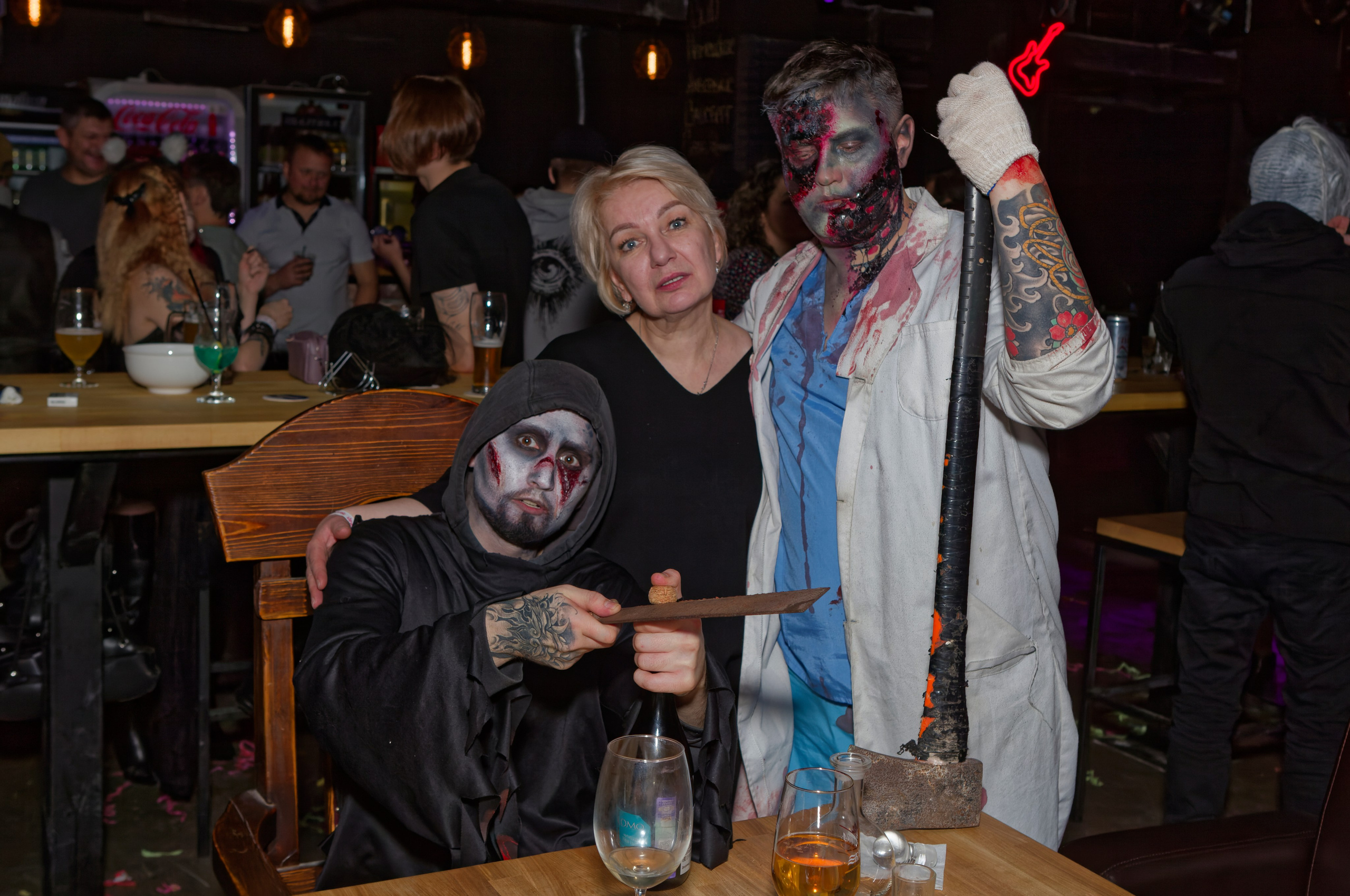 «Страшная вечеринка». Кутузов Евгений Фотограф в Южно-Сахалинске