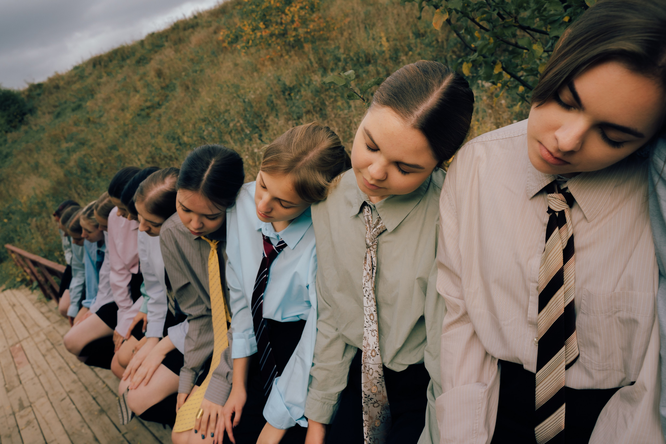 Съемка для группы девушек Москва