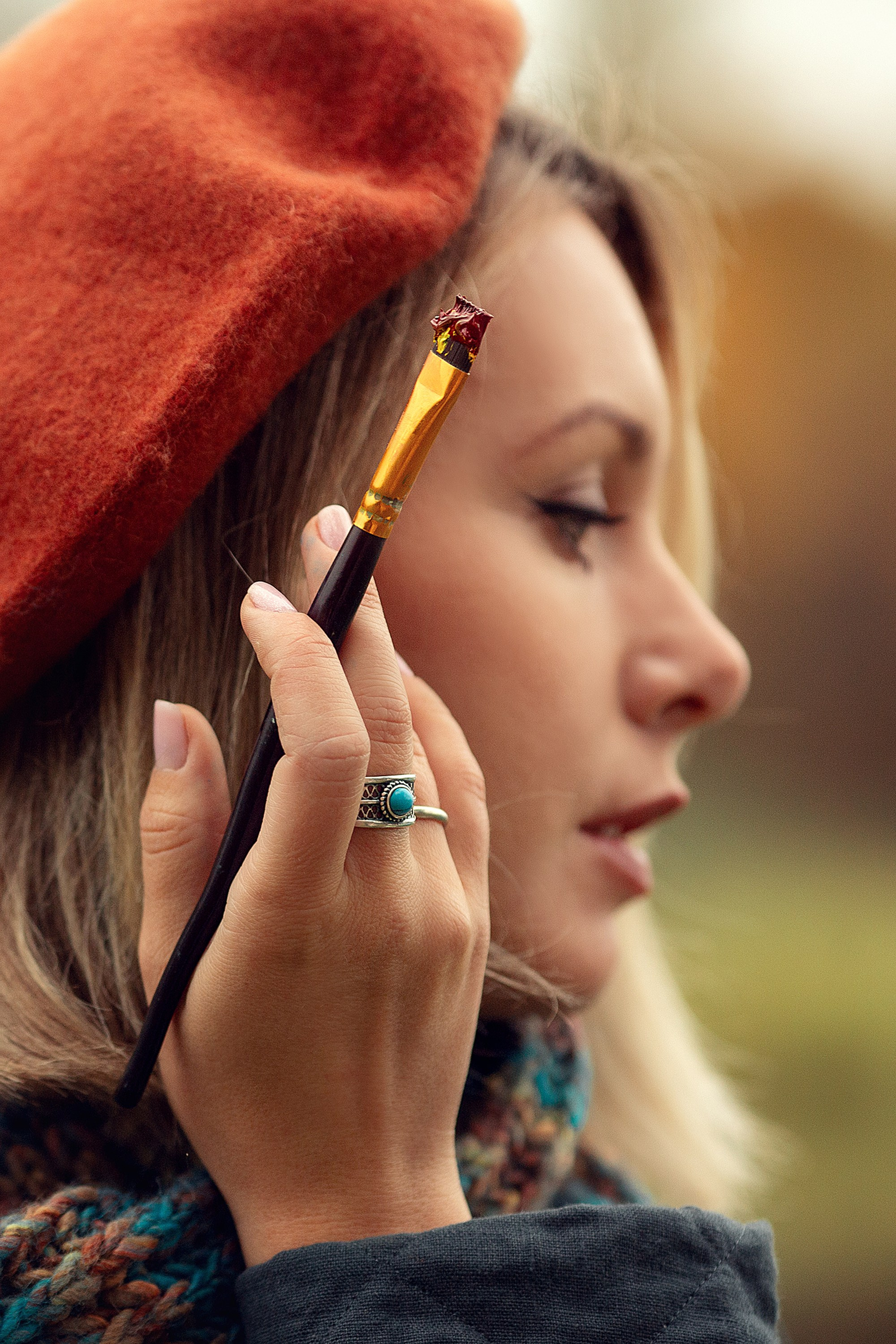 Художница в золотом Плесе. Tatyana Nadezhdina Family photographer