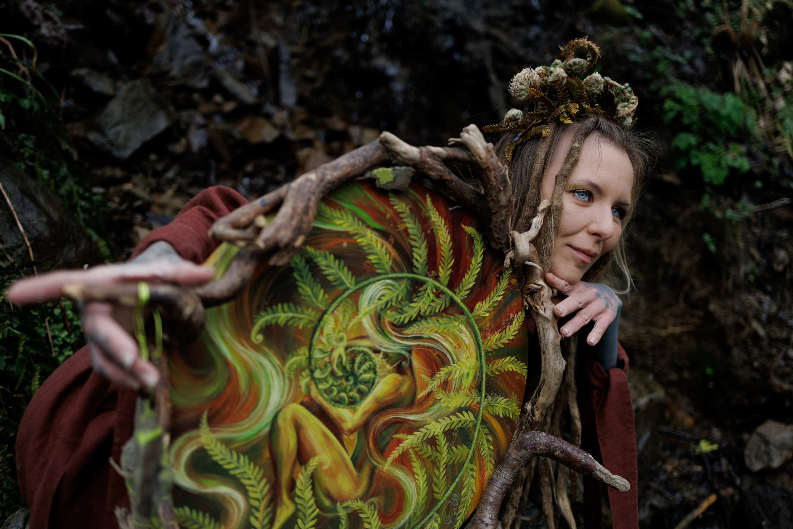 Индивидуальная фотосессия для художницы Вероники Самариной