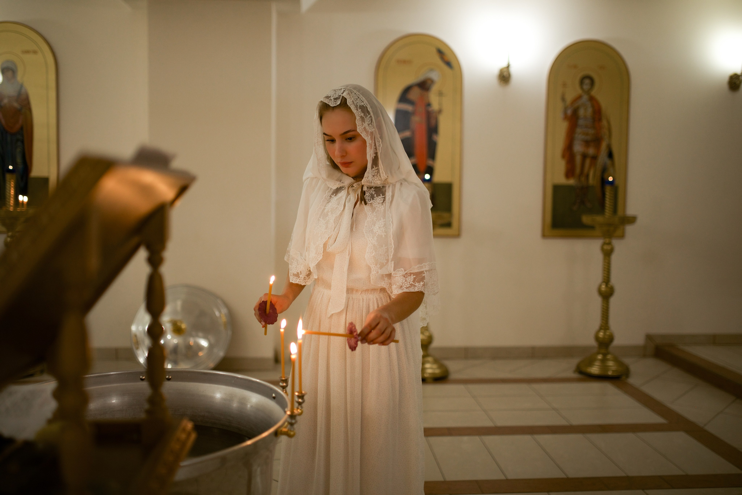 Таинство Крещения Артемия. Фотограф в Москве Алёна Гладкова