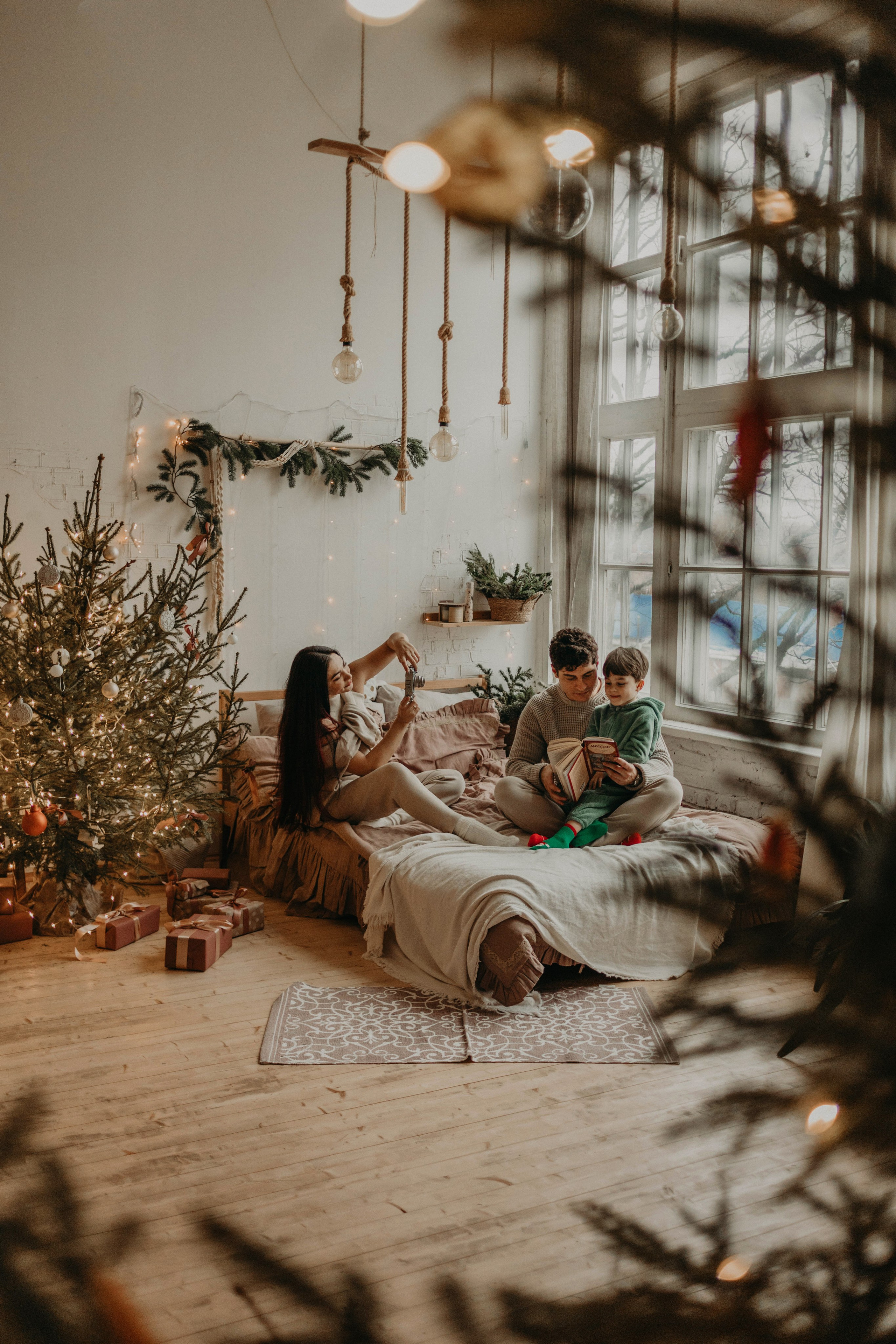 Новогодняя домашняя история. Фотограф в Краснодаре Евгения Михаевич