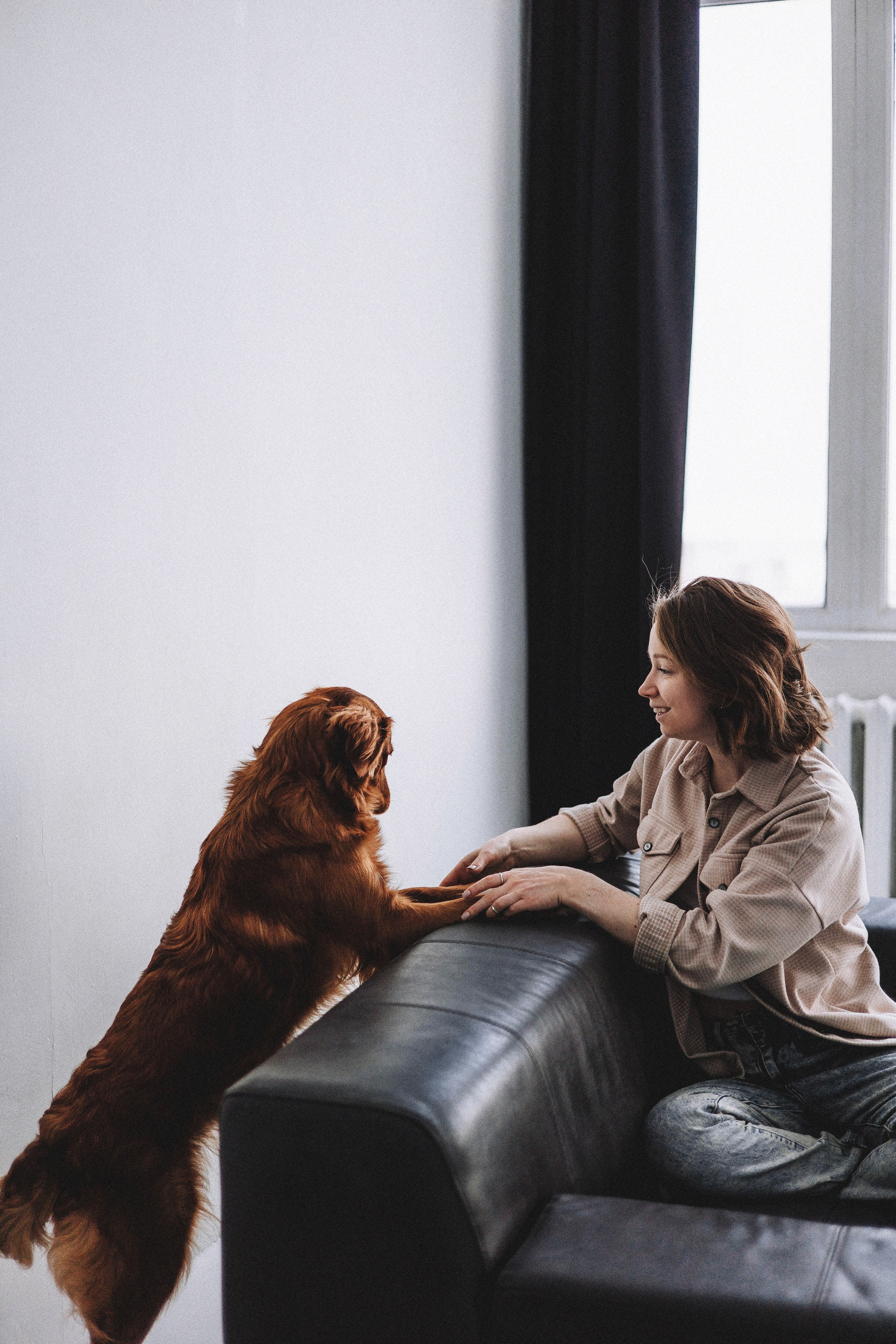 Аня и Лея. Фотограф-анималист Богданова Полина