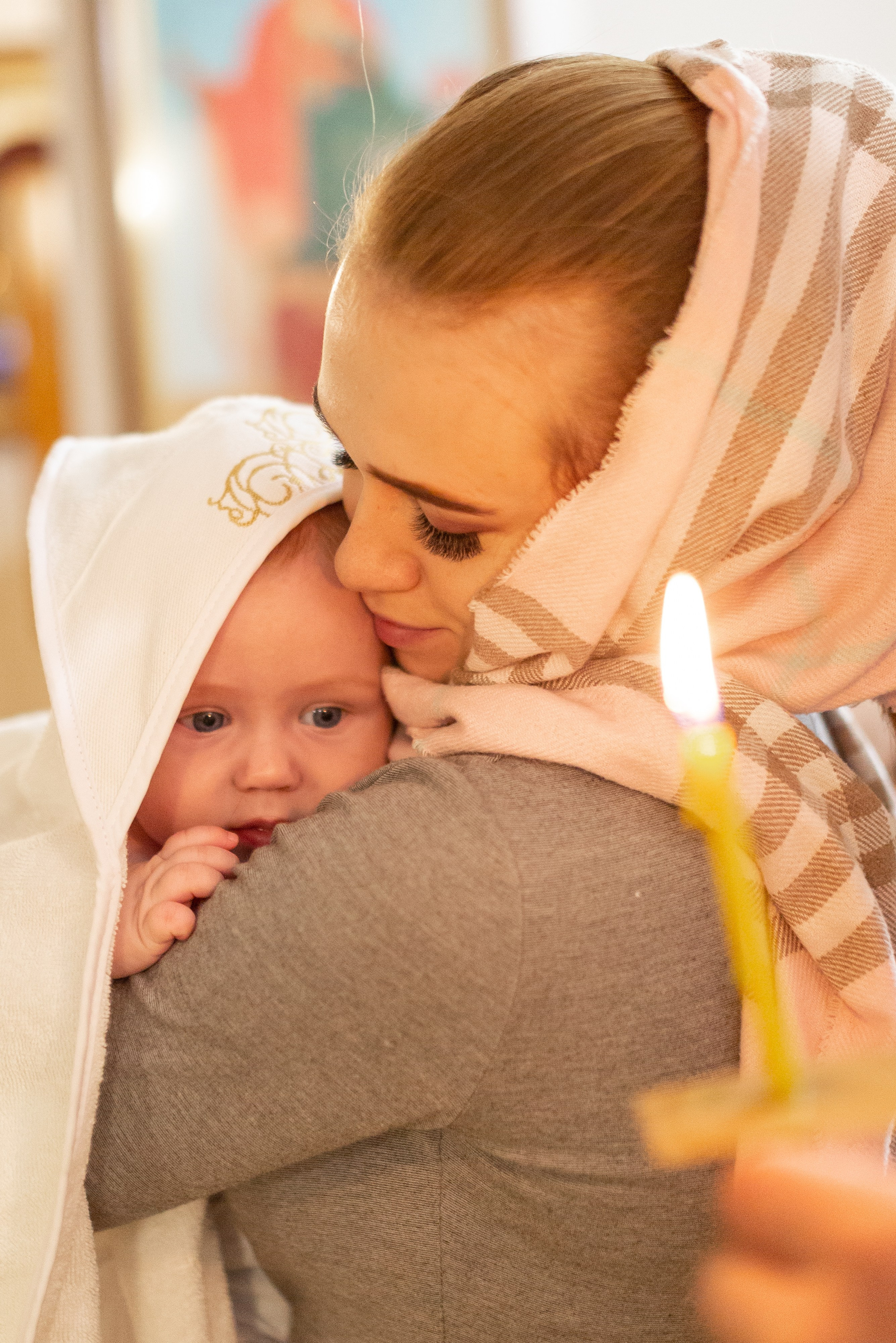 Таинство крещения. Фотограф Комаров Сергей