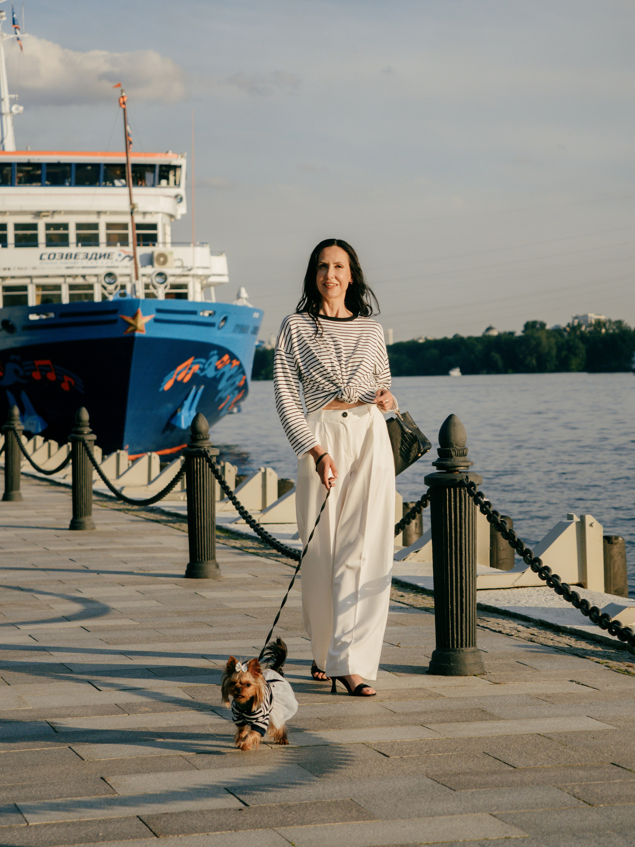 Фотопрогулка с питомцем. Маруся Машкова • Фотограф в Москве