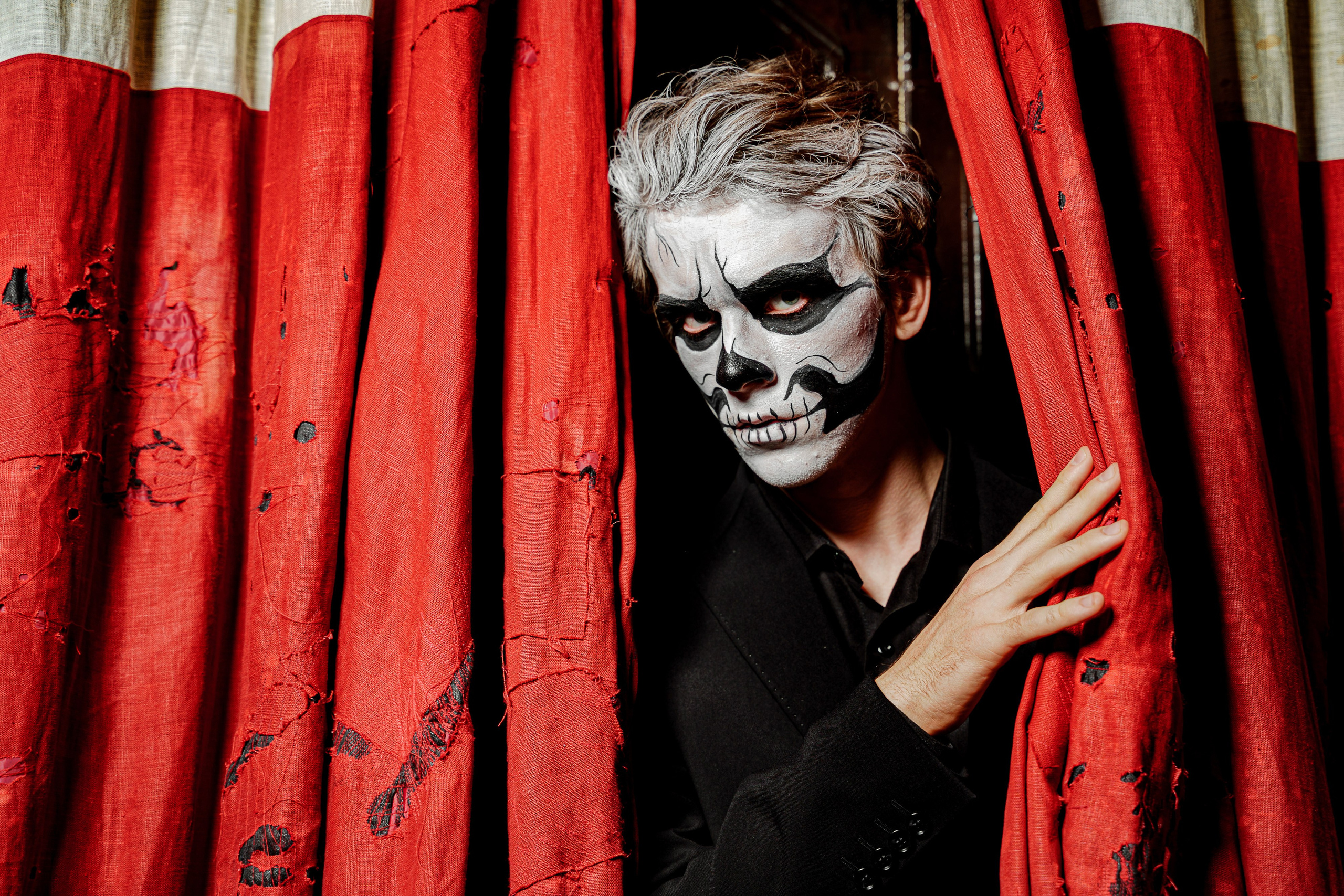 Лав стори фотосессия на Helloween в Москве