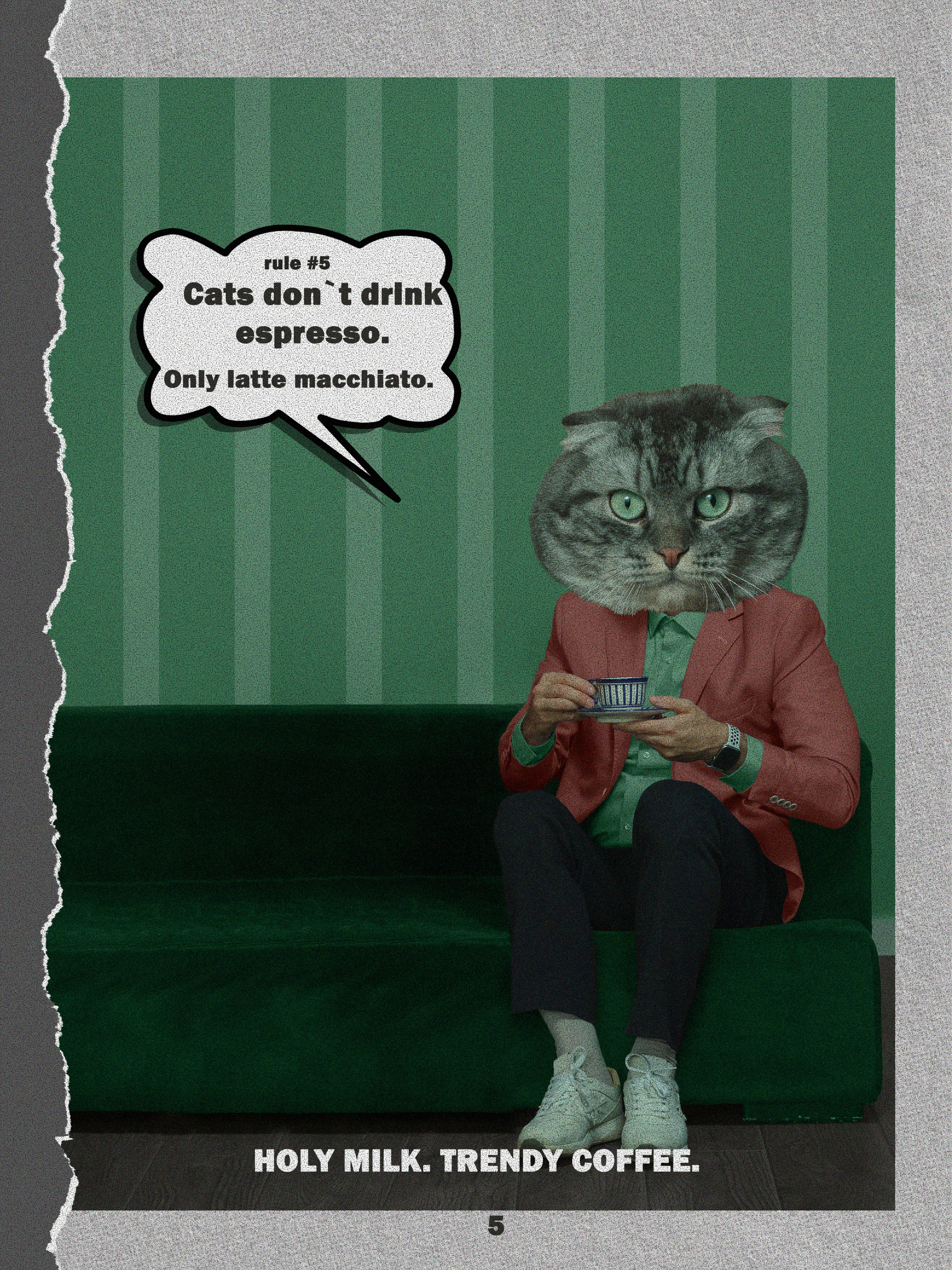 Comics «Obey the cat». MARINA MANUCHARIAN