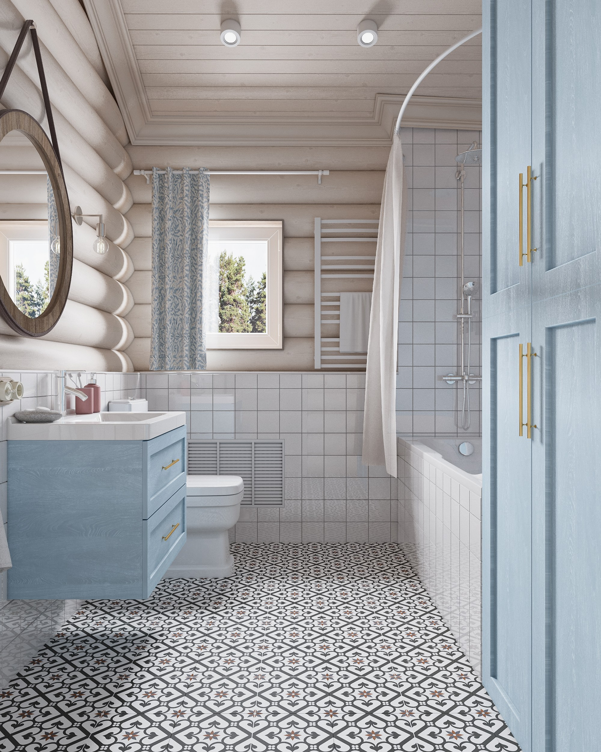 Дом из бревна