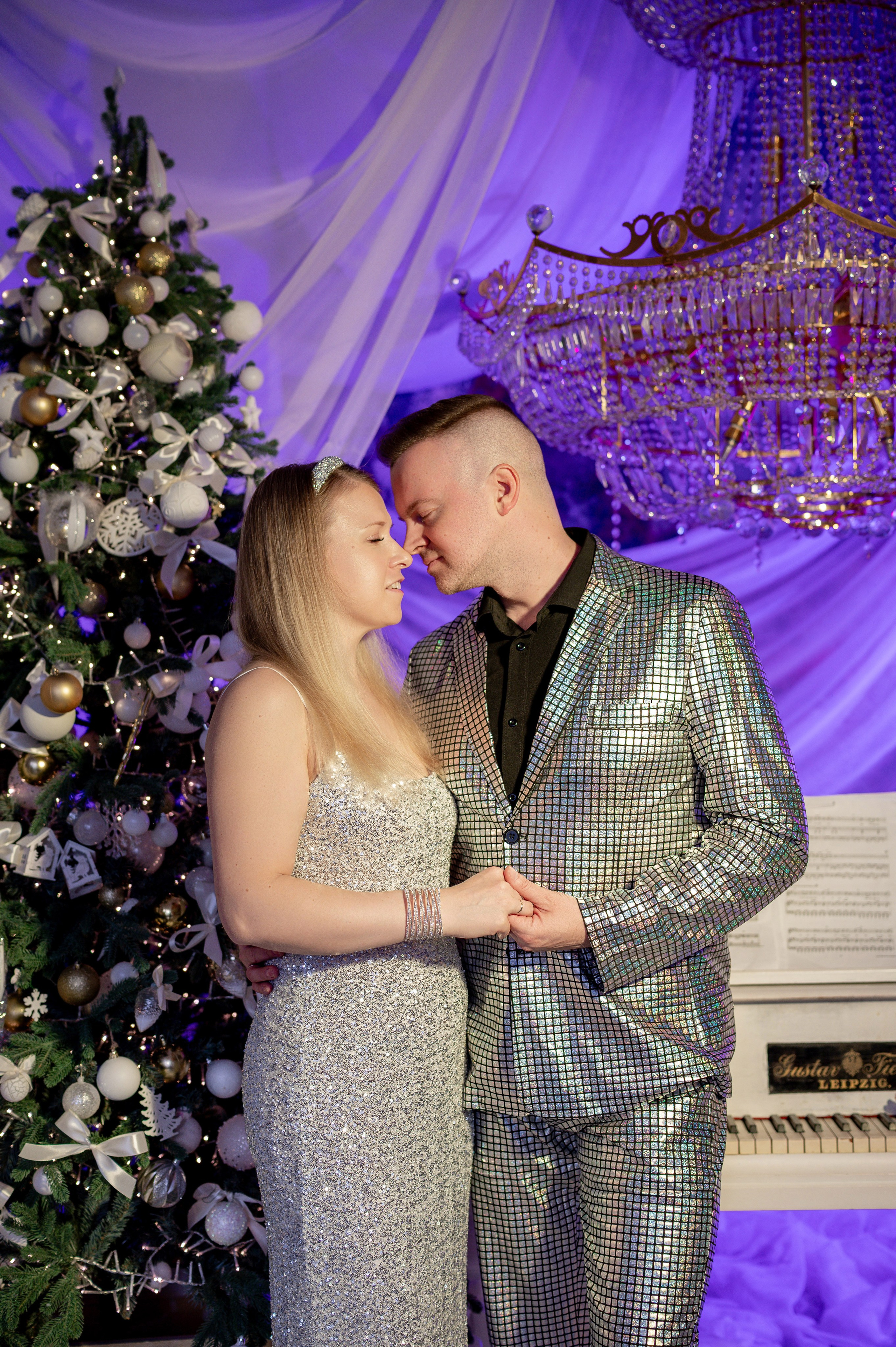 Классика с примесью фиолета. Портретный, семейный и свадебный фотограф в Санкт-Петербурге и в Москве Ширяев Денис