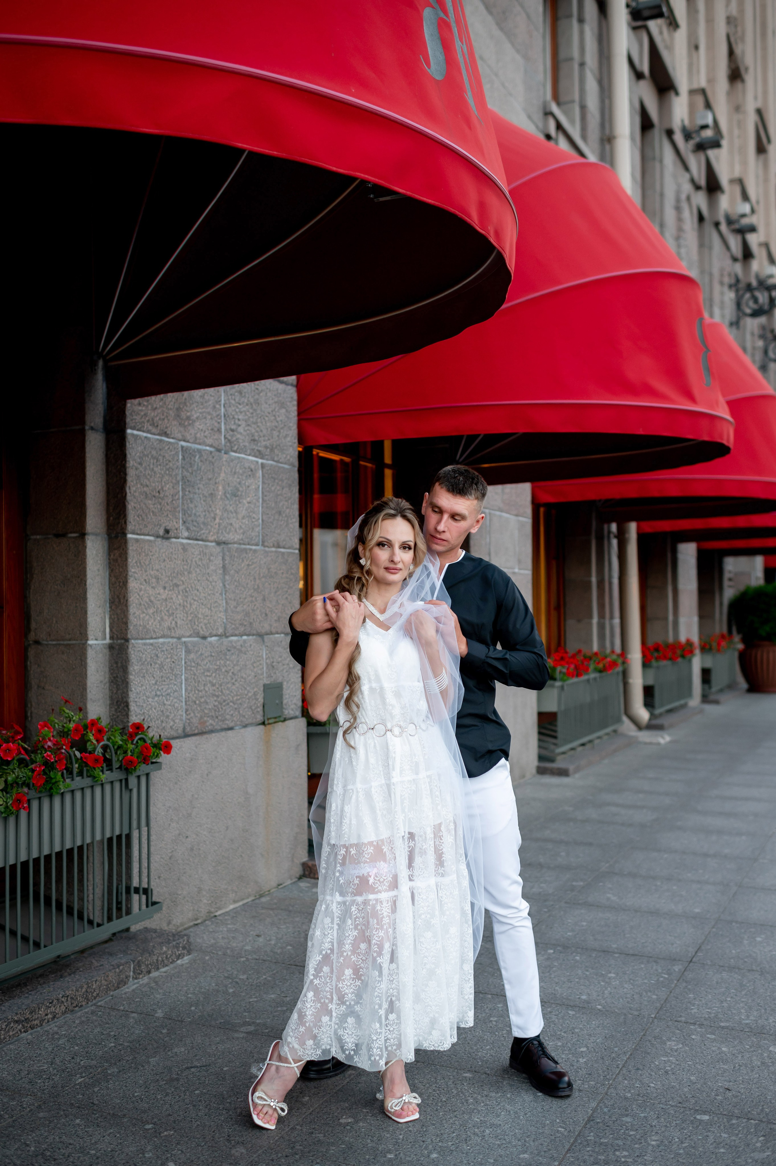 Екатерина и Андрей (свадебная фотосессия в вечернем Петербурге). Портретный, семейный и свадебный фотограф в Санкт-Петербурге и в Пушкине Ширяев Денис