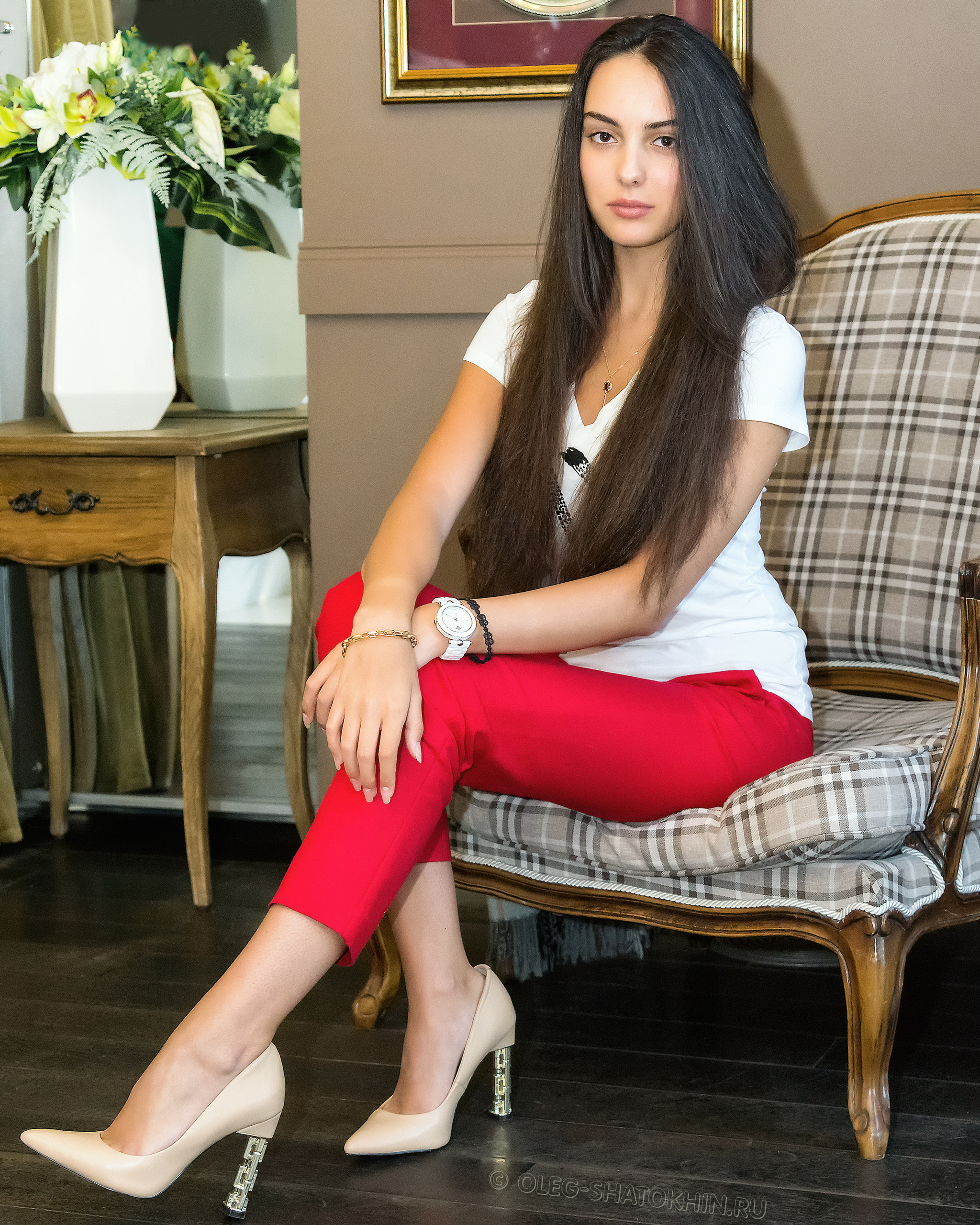 Портреты в студии. Модельное портфолио, портфолио. Свадебный фотограф Олег Шатохин  Москва и Московской область