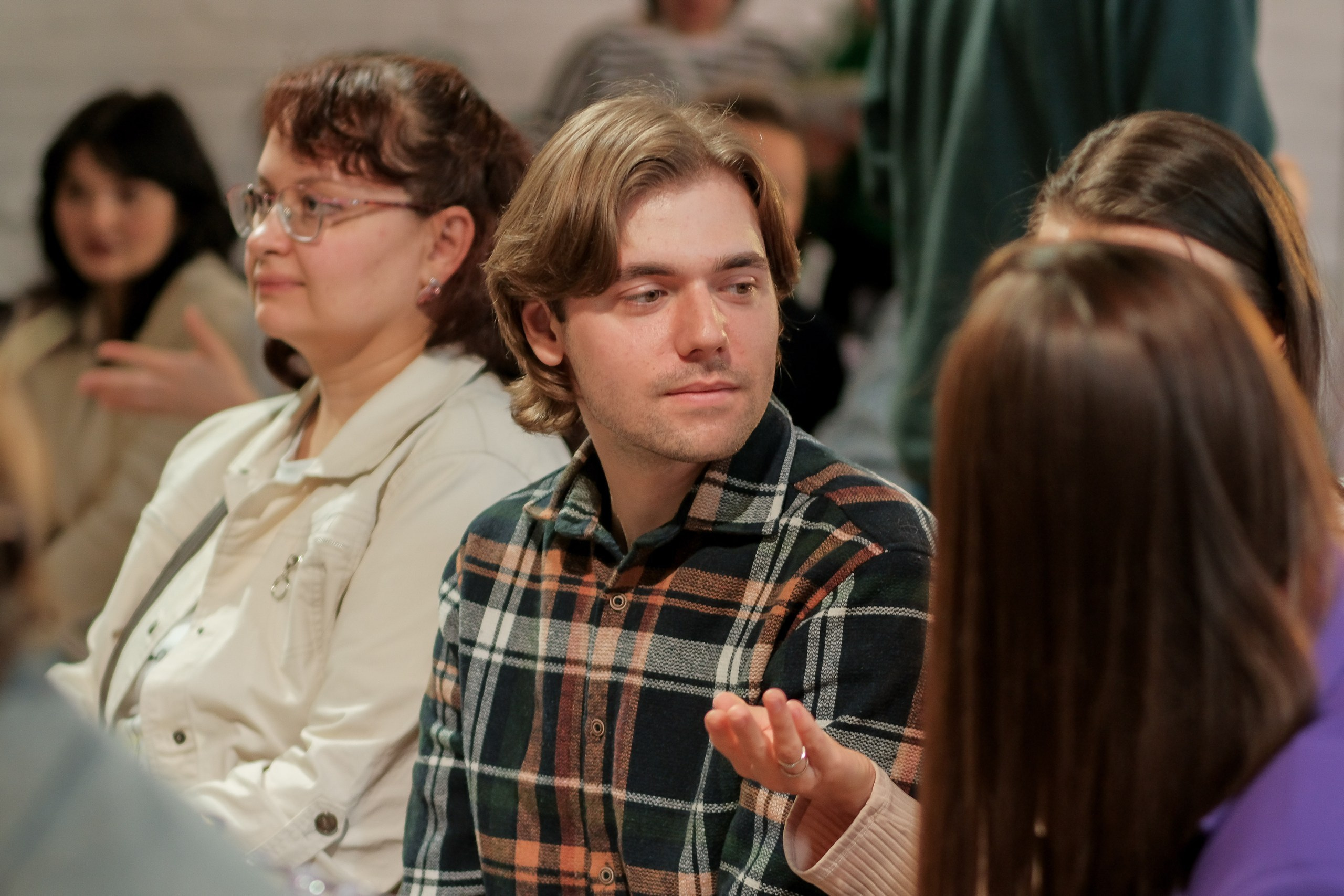 Фоторепортаж | Открытый диалог с Кутушовым М.В. Любовь Потапова