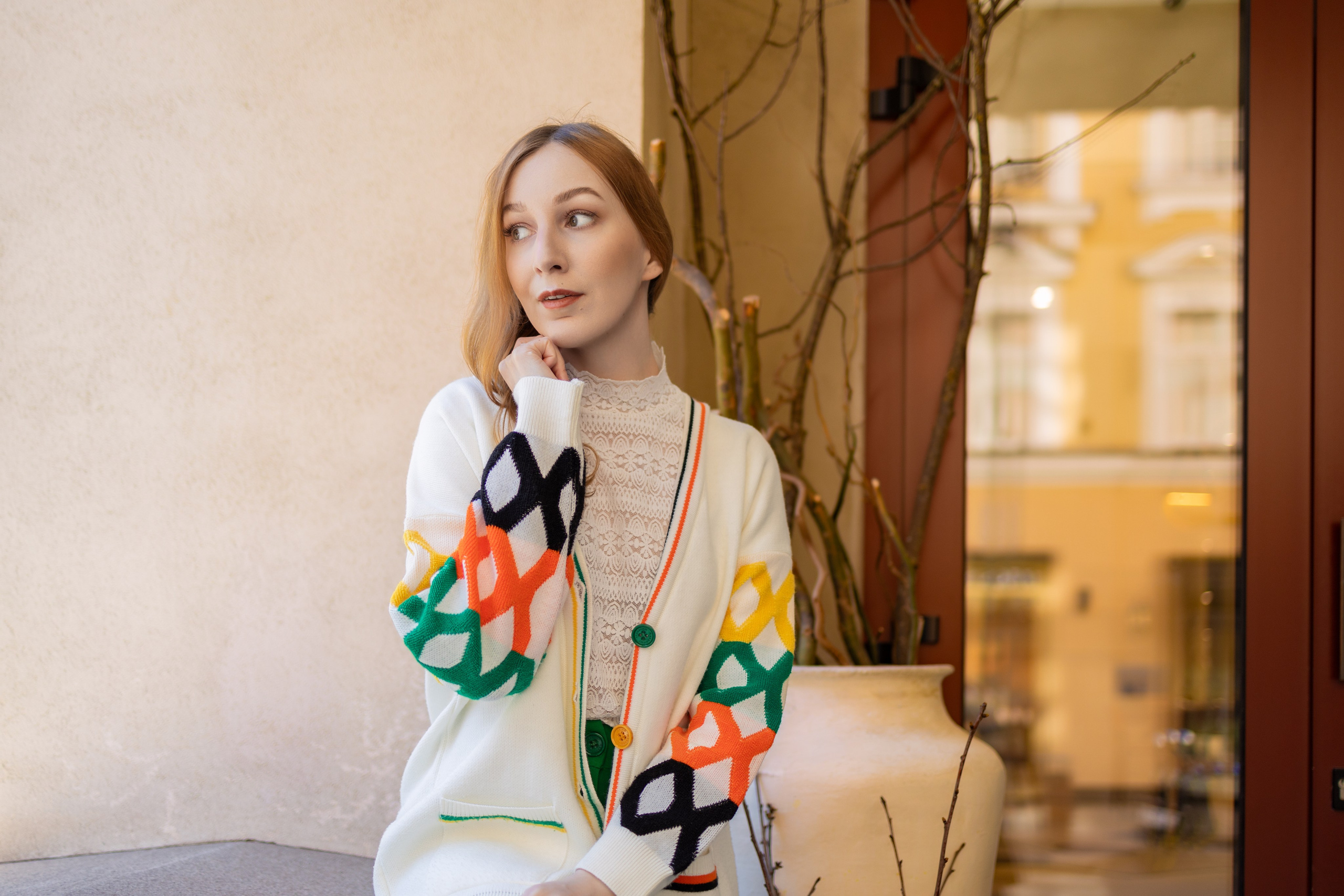 Весенняя прогулка с Еленой по Патриаршим. Репортажный, семейный и студийный фотограф в Москве Демин Алексей