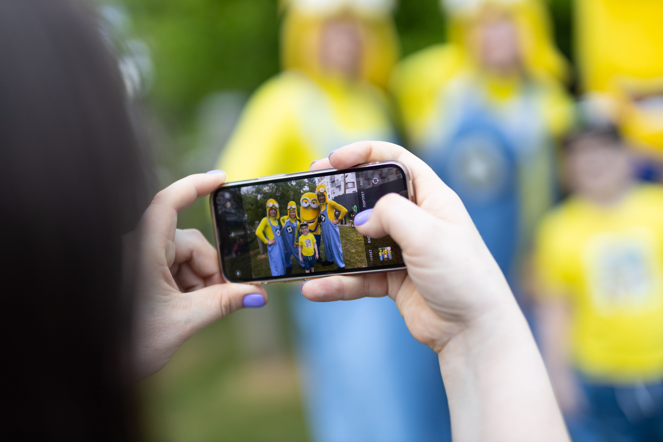 День защиты детей у «Брусники». Фотограф Родион Нарудинов