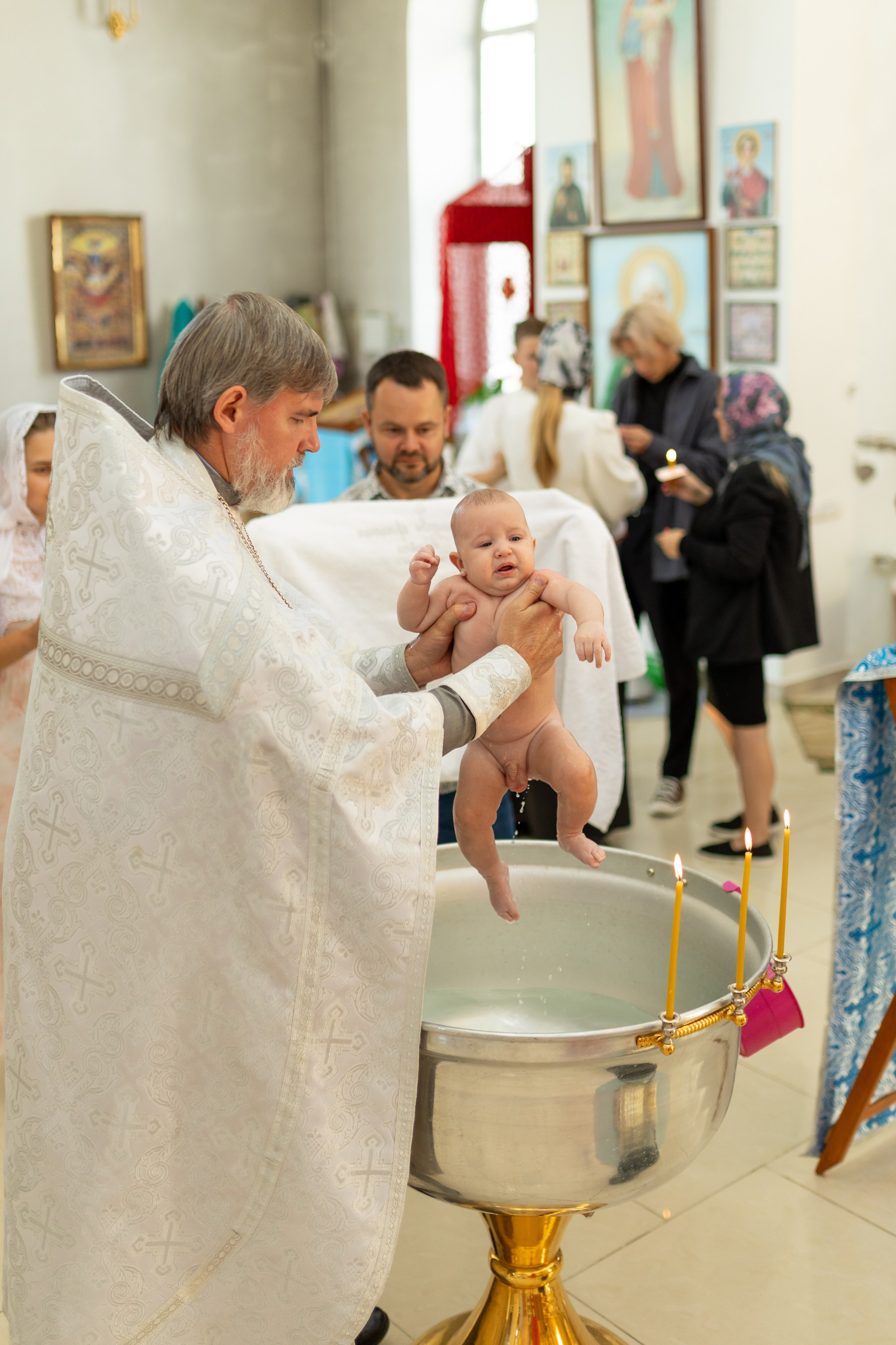 Крещение Артёма (все фото с таинсвта крещения). Фотограф новорожденных. Детский и семейный фотограф Марьяна Юдина