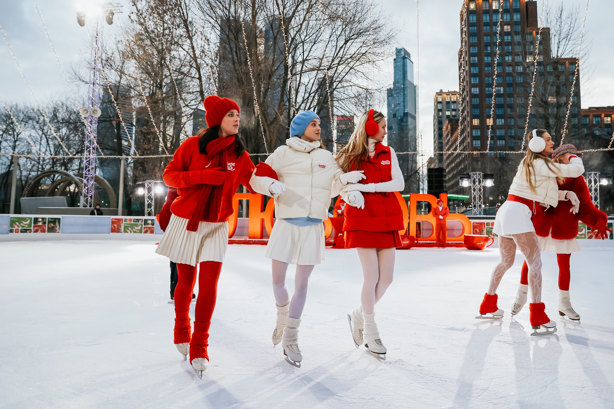 Ледовое шоу Сити каток Московское Чаепитие. Фотограф и видеограф Анна Домашенко
