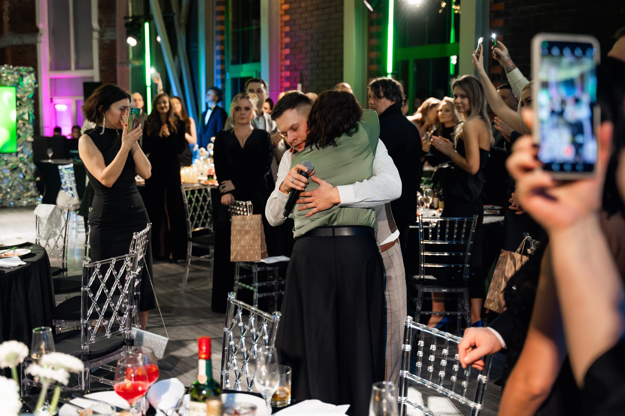 Свадебный банкет. Свадебный фотограф Москва и МО